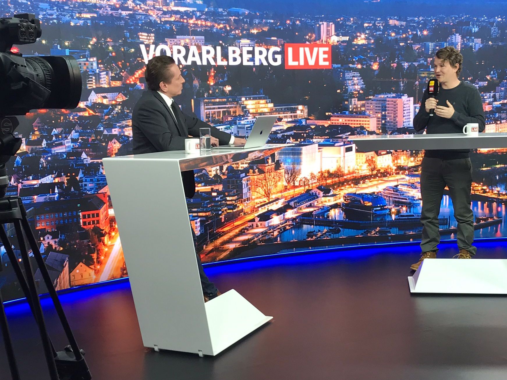 Thomas Krobath bei "Vorarlberg LIVE".