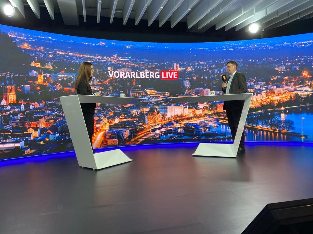 Michael Rauch zu Gast bei "Vorarlberg LIVE" Michael Rauch zu Gast bei "Vorarlberg LIVE"