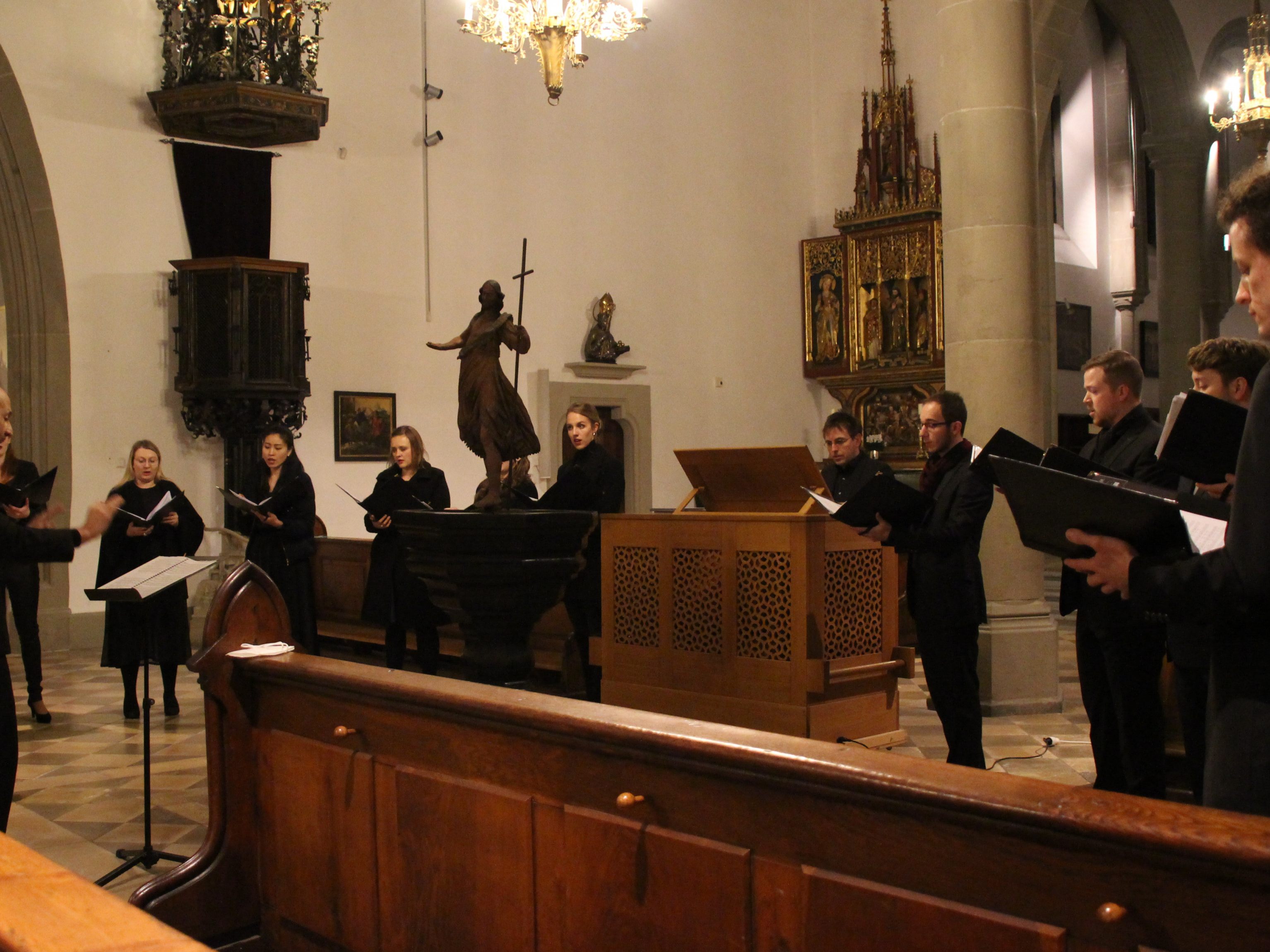 Geistliche Chormusik im Feldkircher Dom eröffnete das Schützjahr 2022.