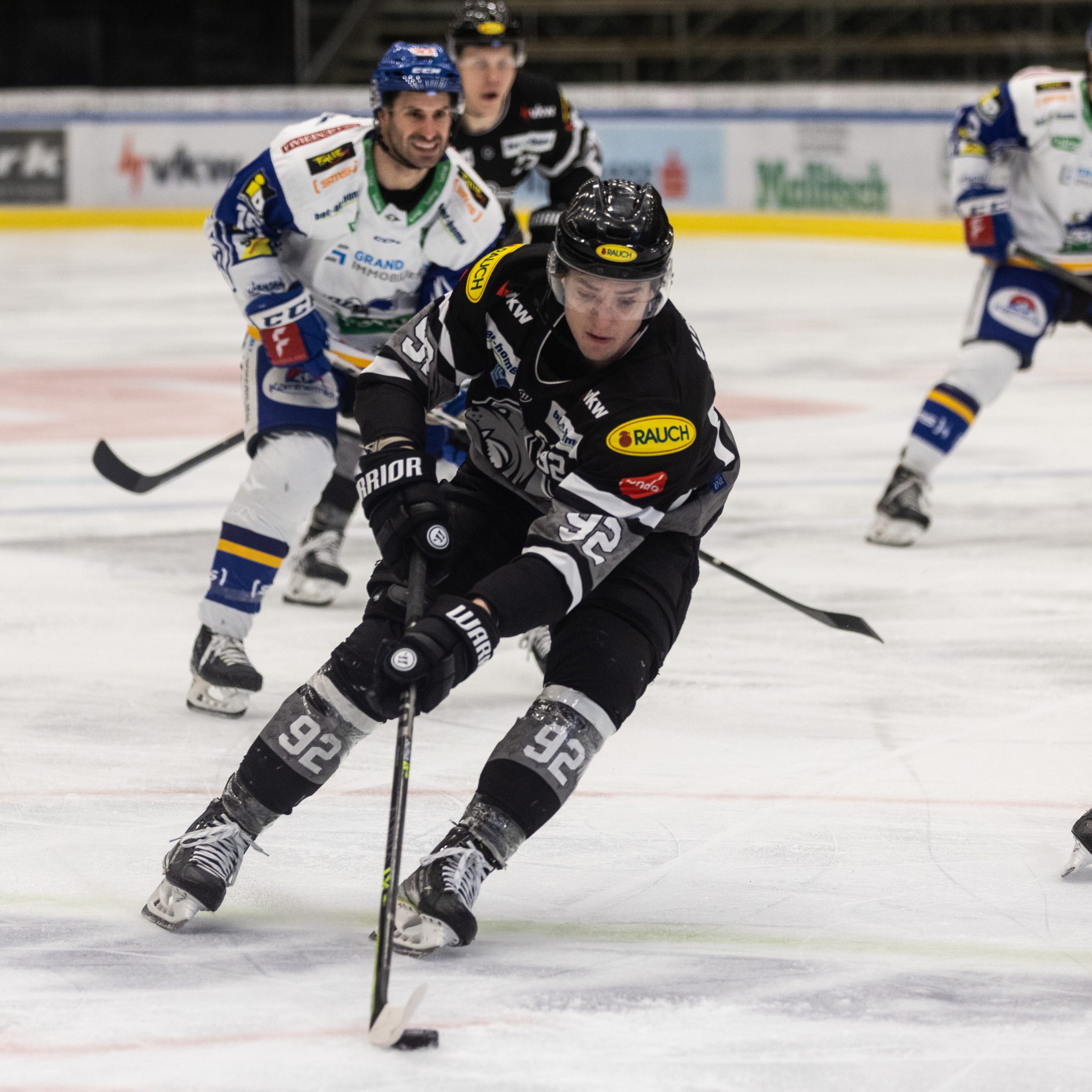 Unterhaltsamer Eishockeyabend