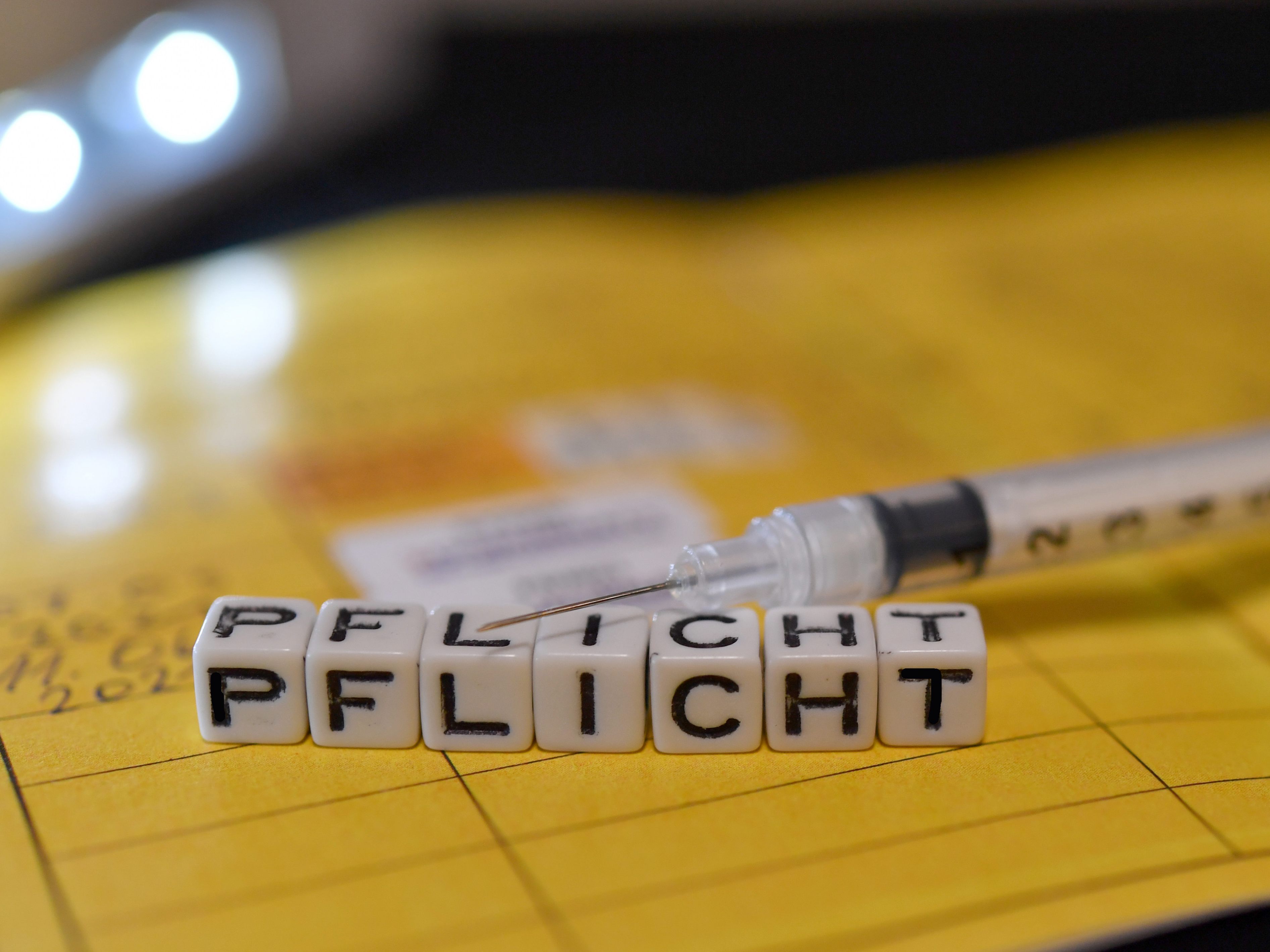 Heute wird die Impfpflicht beschlossen. Heute wird die Impfpflicht beschlossen.