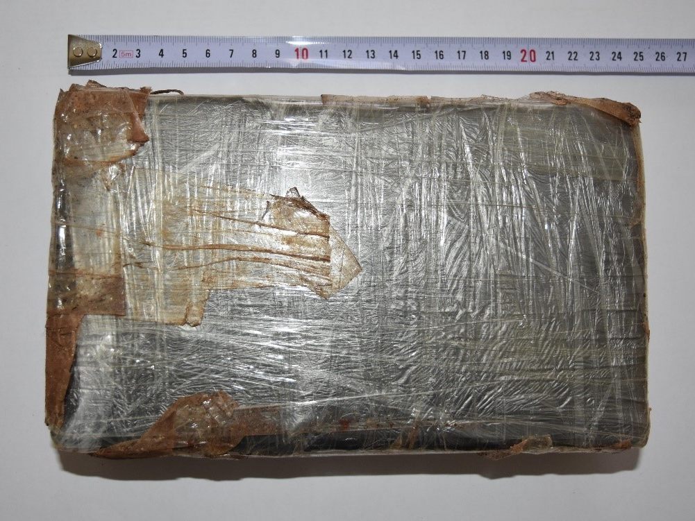 1,1 Kilo Kokain im geschätzten Wert von 50.000 Euro wurde sichergestellt.
