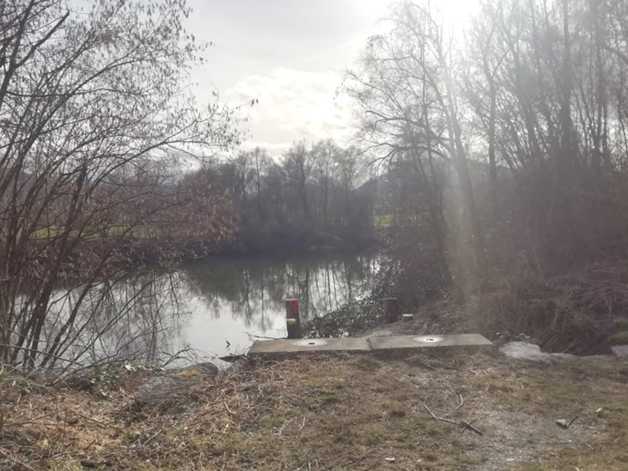 Beim Altacher Sauwinkel entsteht in den kommenden Wochen eine neue Aussichtsplattform