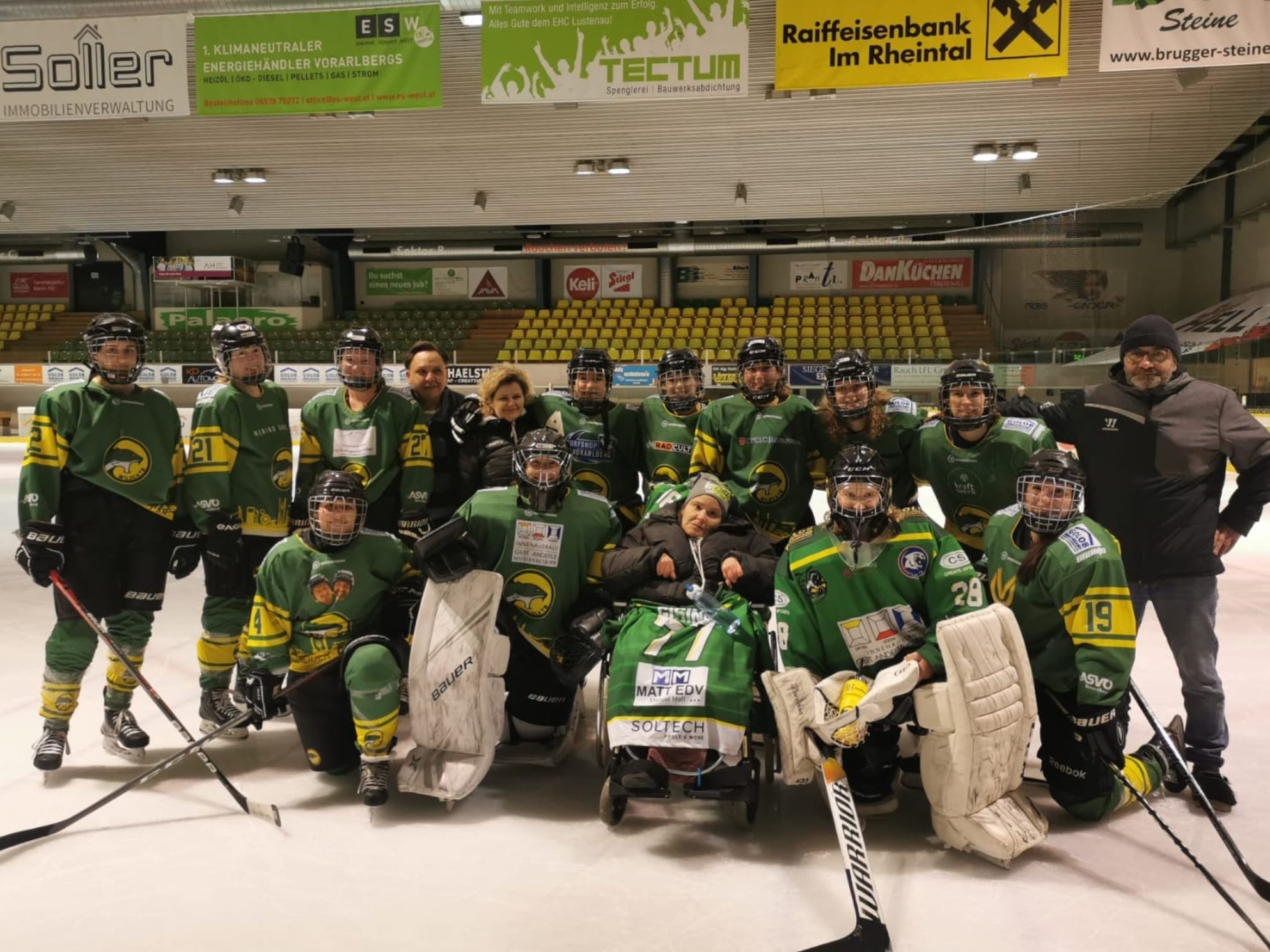 Die Lustenauer Wildcats feierten am Wochenende einen Overtime-Erfolg gegen die Dragons aus Klagenfurt Die Lustenauer Wildcats feierten am Wochenende einen Overtime-Erfolg gegen die Dragons aus Klagenfurt