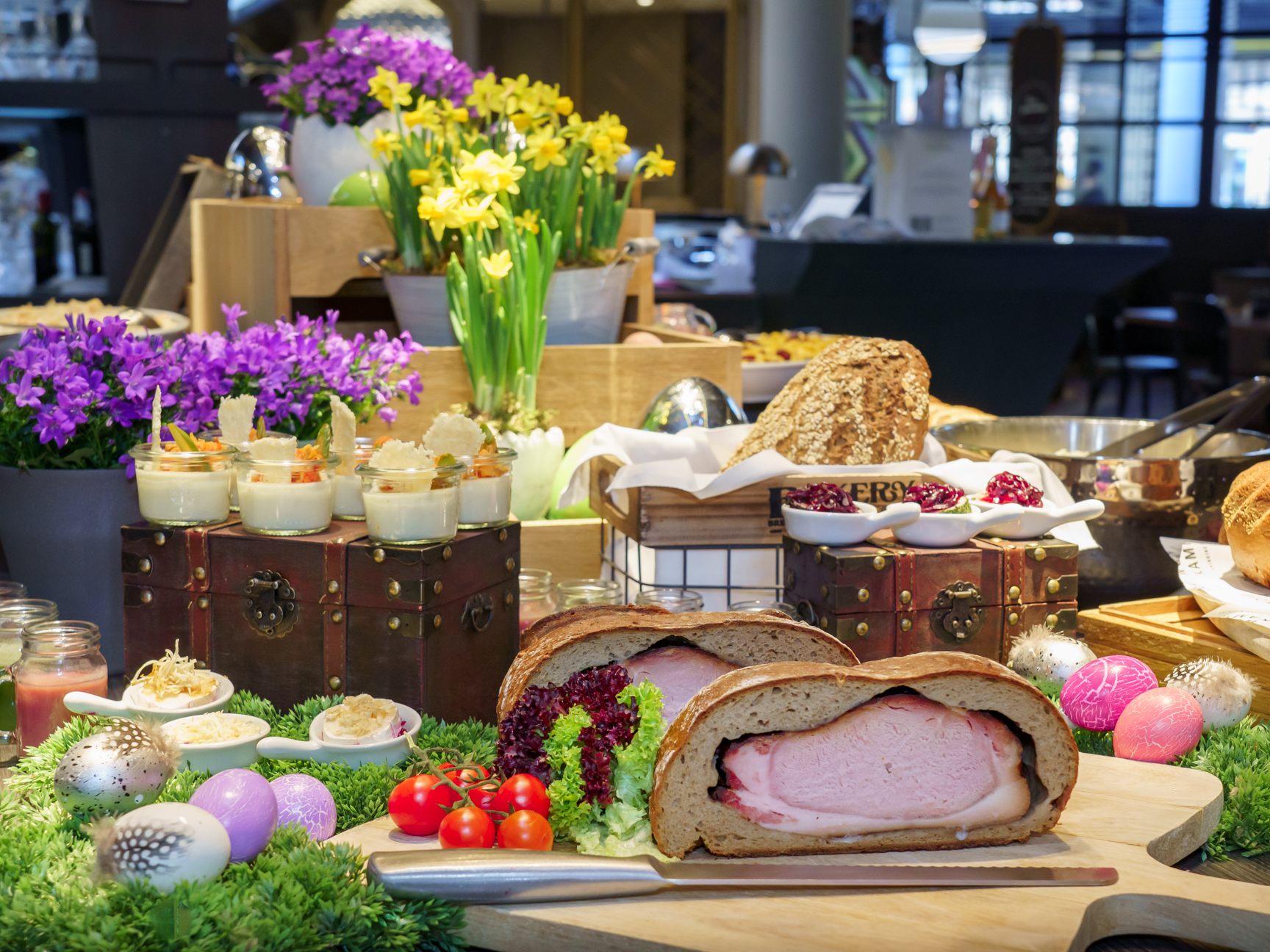 Das Restaurant "Wunderkammer" in Wien lädt zum Osterbrunch.