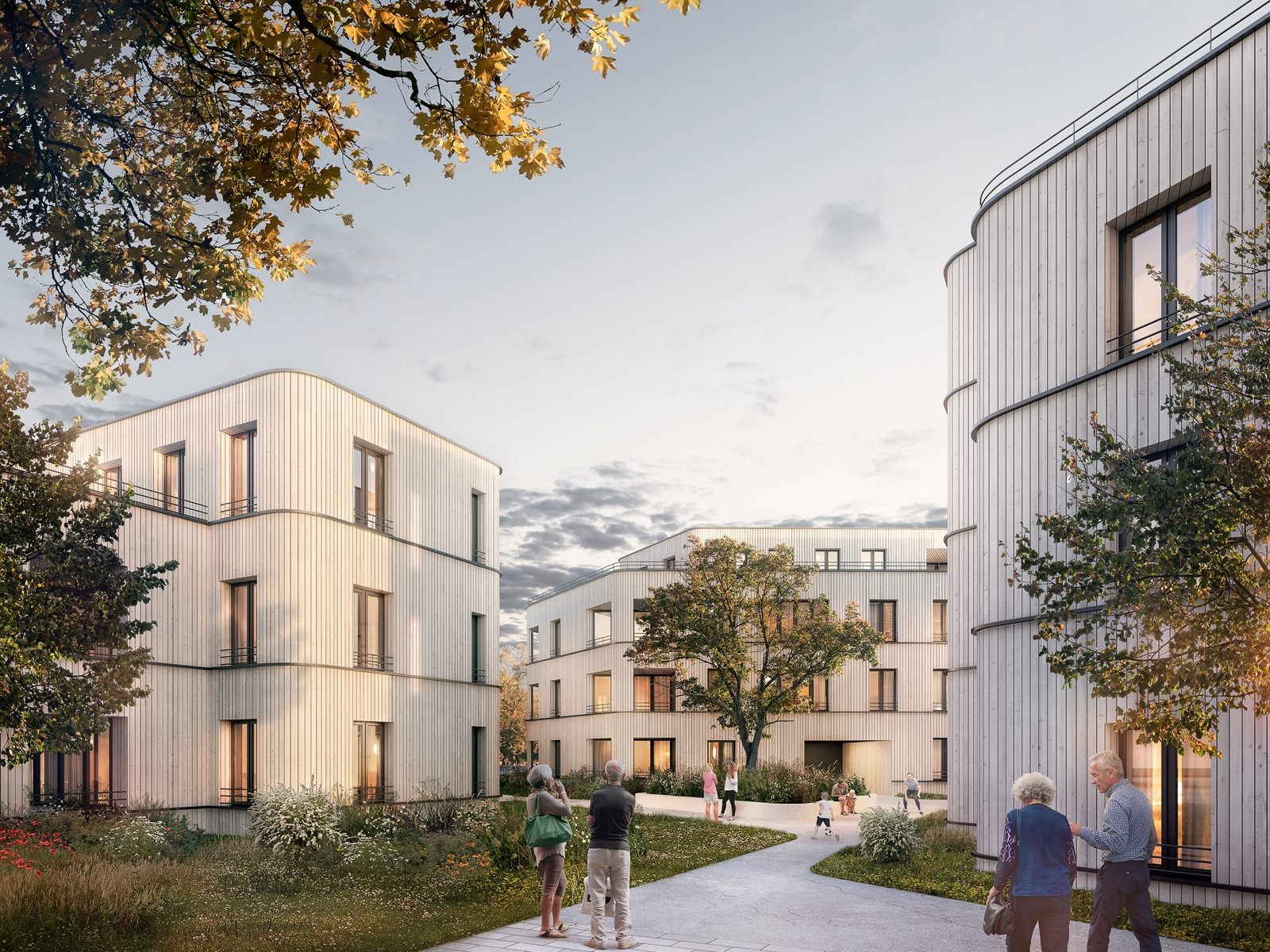 Altersgerechte Mietwohnungen im Herzen von Lustenau auf dem ehemaligen Hagenmühle Areal.