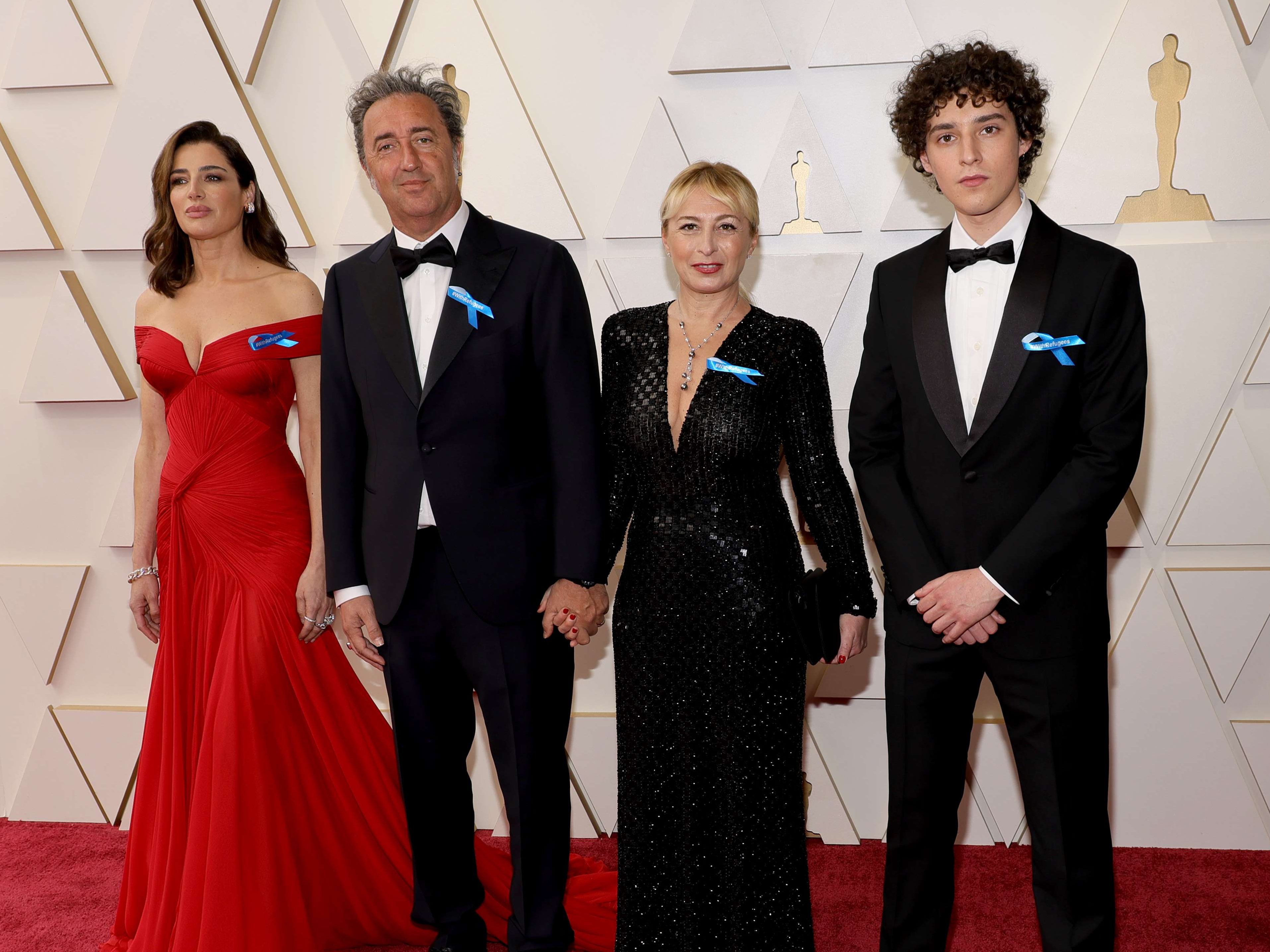 Luisa Ranieri, Paolo Sorrentino, Daniela D'Antonio und Filippo Scotti Luisa Ranieri, Paolo Sorrentino, Daniela D'Antonio und Filippo Scotti