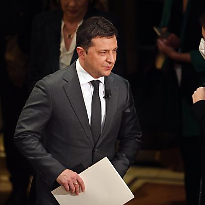 Selenskyj nimmt an Sitzung des EU-Parlaments teil