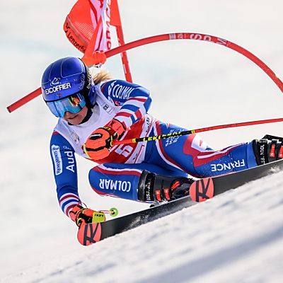 Französin Worley gewann Riesentorlauf in Lenzerheide