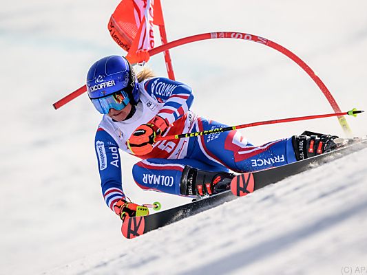 Französin Worley gewann Riesentorlauf in Lenzerheide