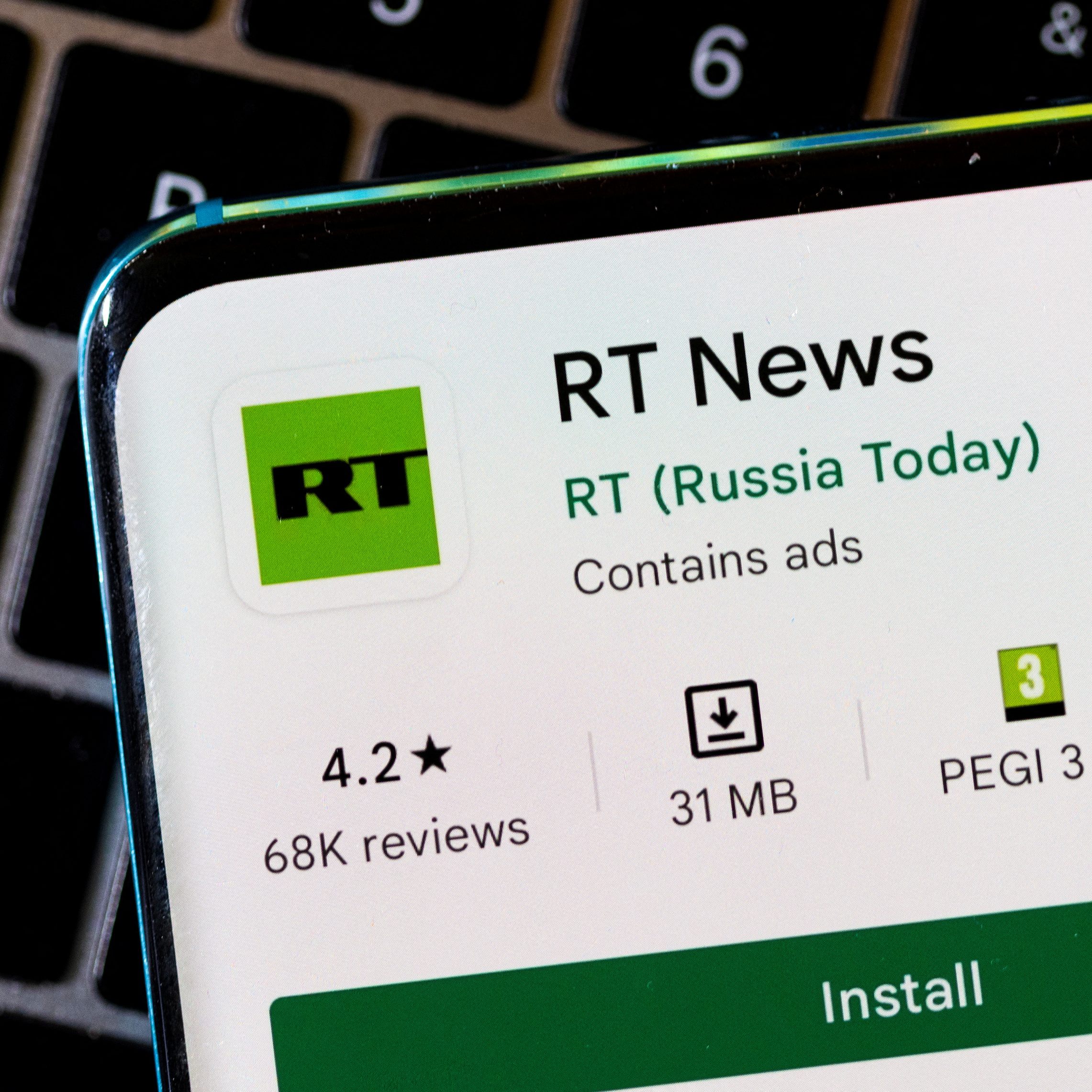Twitter sperrt die Kanäle von Sputnik und RT in Europa.