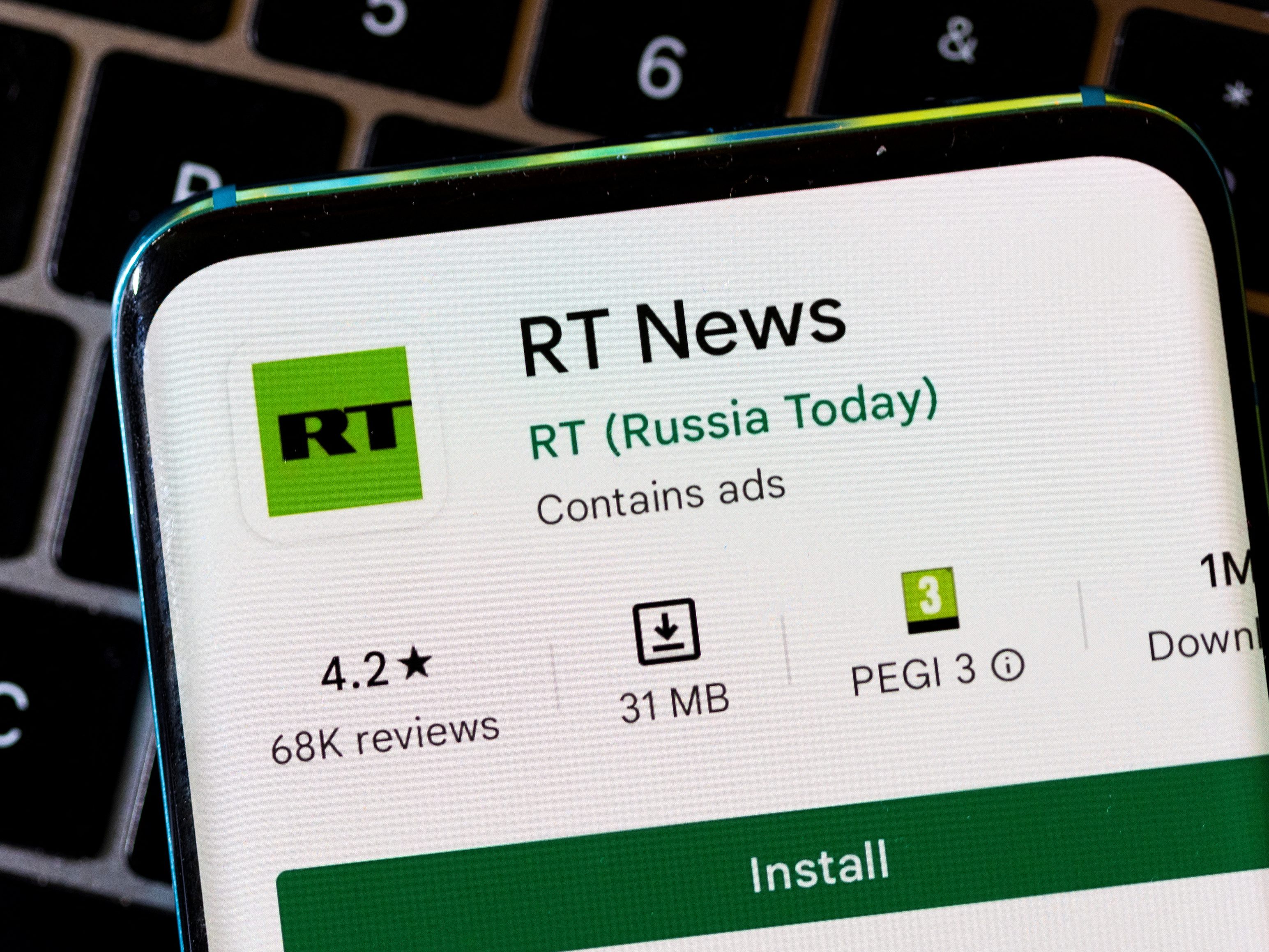 Twitter sperrt die Kanäle von Sputnik und RT in Europa.