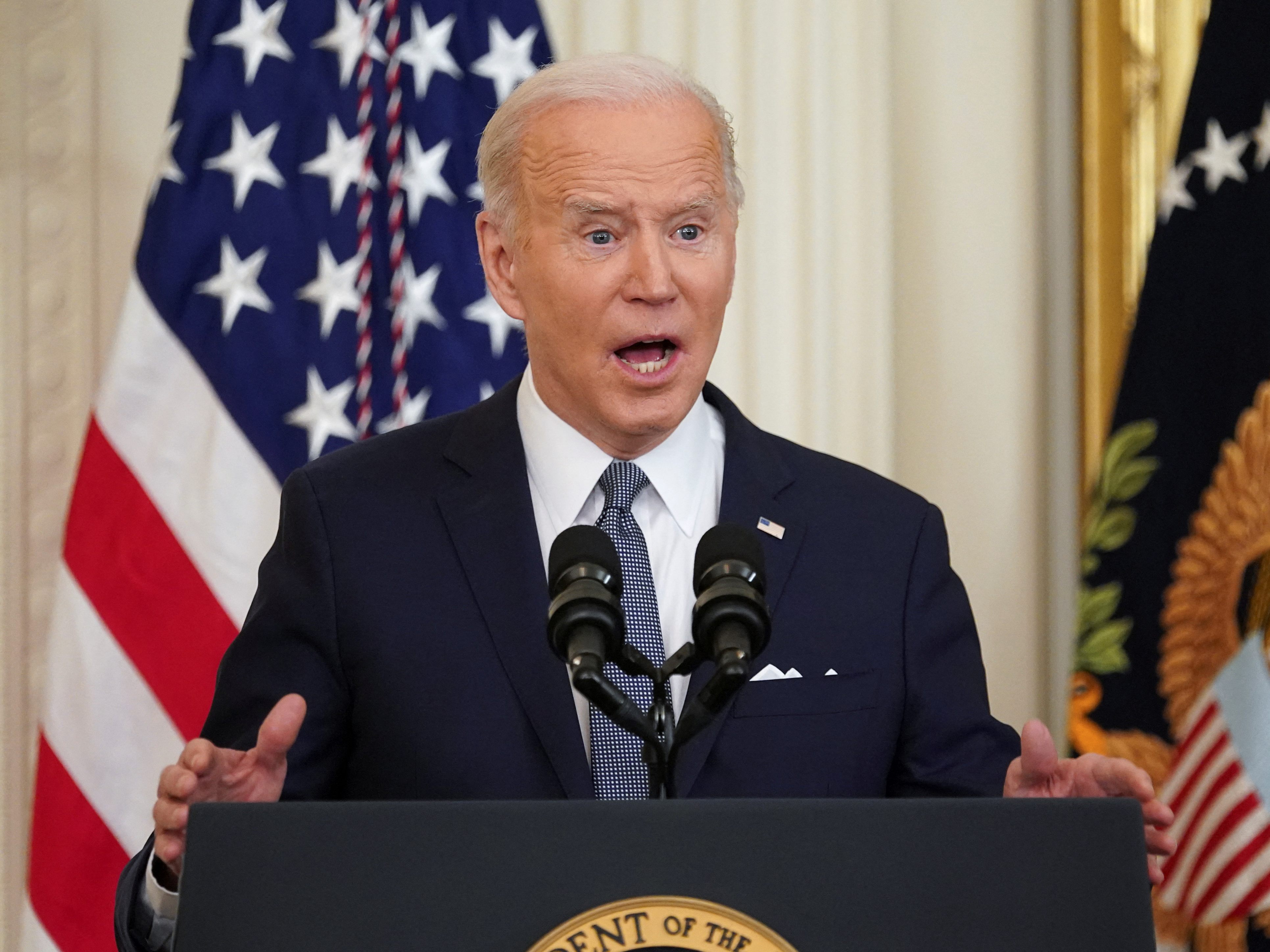 Die Rede zur Lage der Nation von Joe Biden wird nicht ohne dem Krieg in der Ukraine auskommen. Die Rede zur Lage der Nation von Joe Biden wird nicht ohne dem Krieg in der Ukraine auskommen.