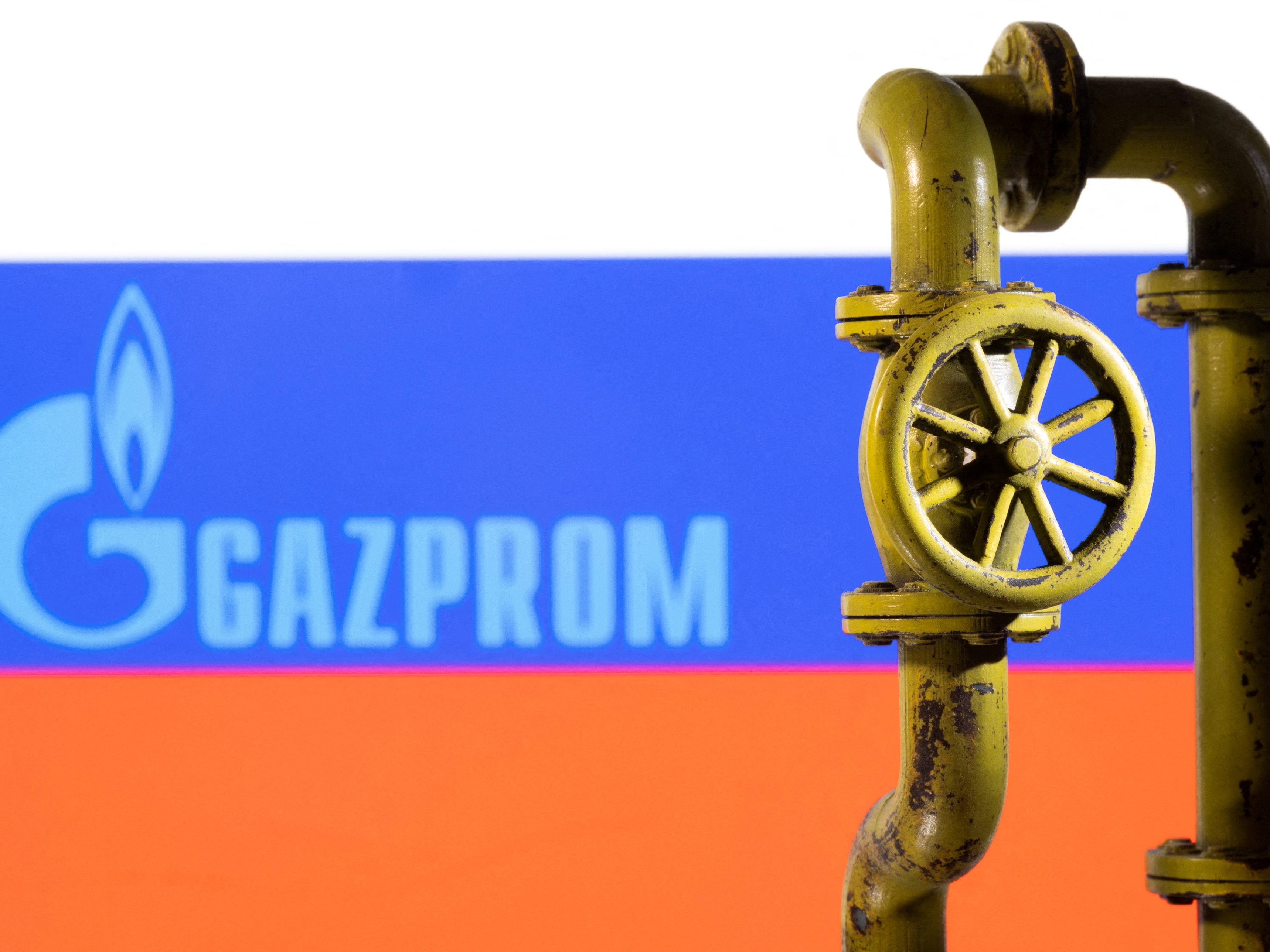 Gazprom pumpt wieder mehr Gas durch Russlands Nachbarland Ukraine.