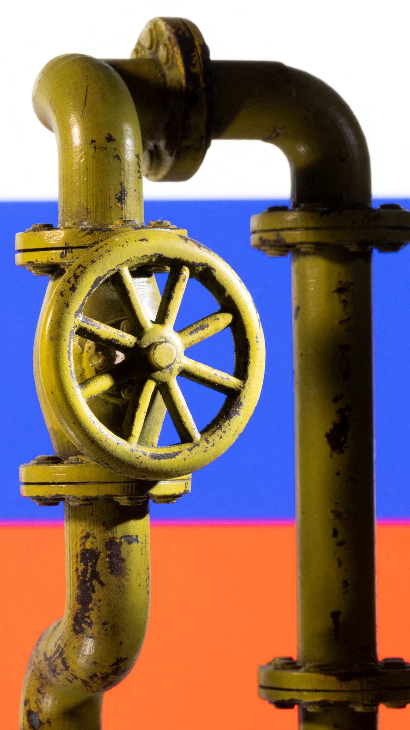 Russisches Gas fließt weiterhin nach Europa.