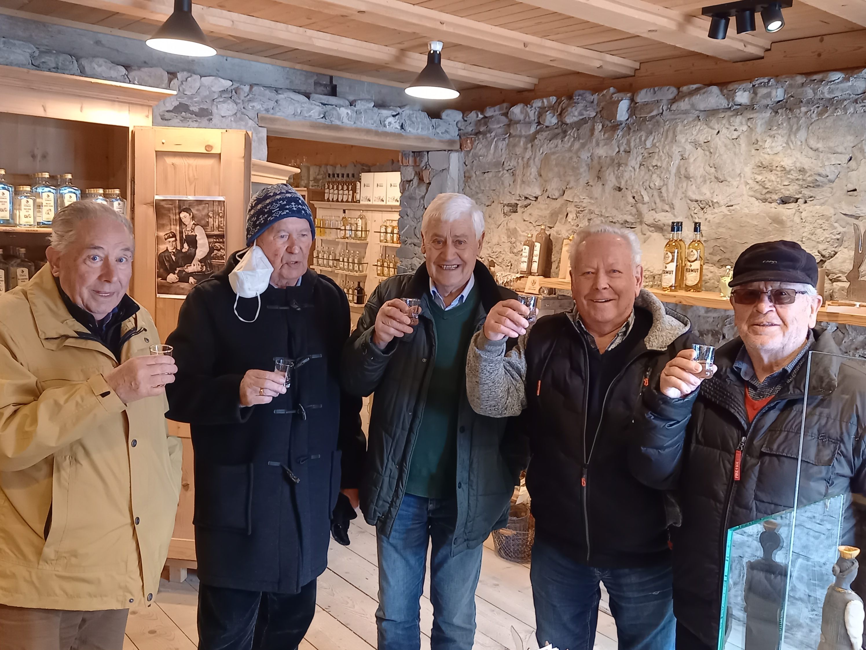 Freudiges Beisammensein des Jahrgänger 1940 Freudiges Beisammensein des Jahrgänger 1940