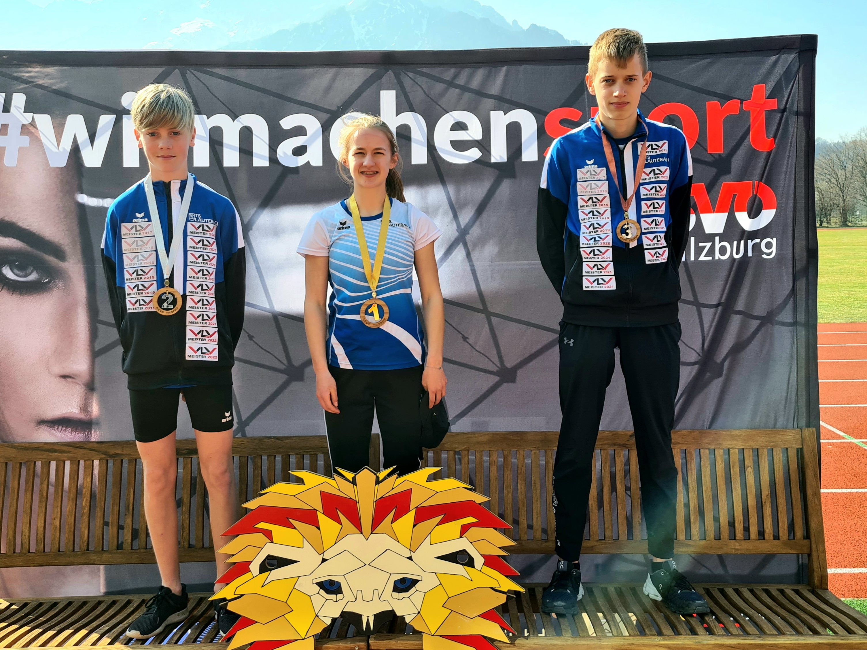 vlnr: Linus Oblak, Mia-Sophie Kammerer, Lorenz Wirth vlnr: Linus Oblak, Mia-Sophie Kammerer, Lorenz Wirth