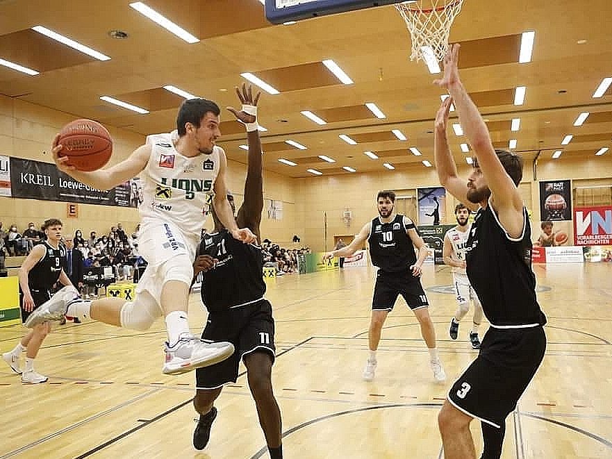 Dornbirns Basketballer konnten beim Spiel gegen Kufstein lediglich in der zweiten Hälfte überzeugen.