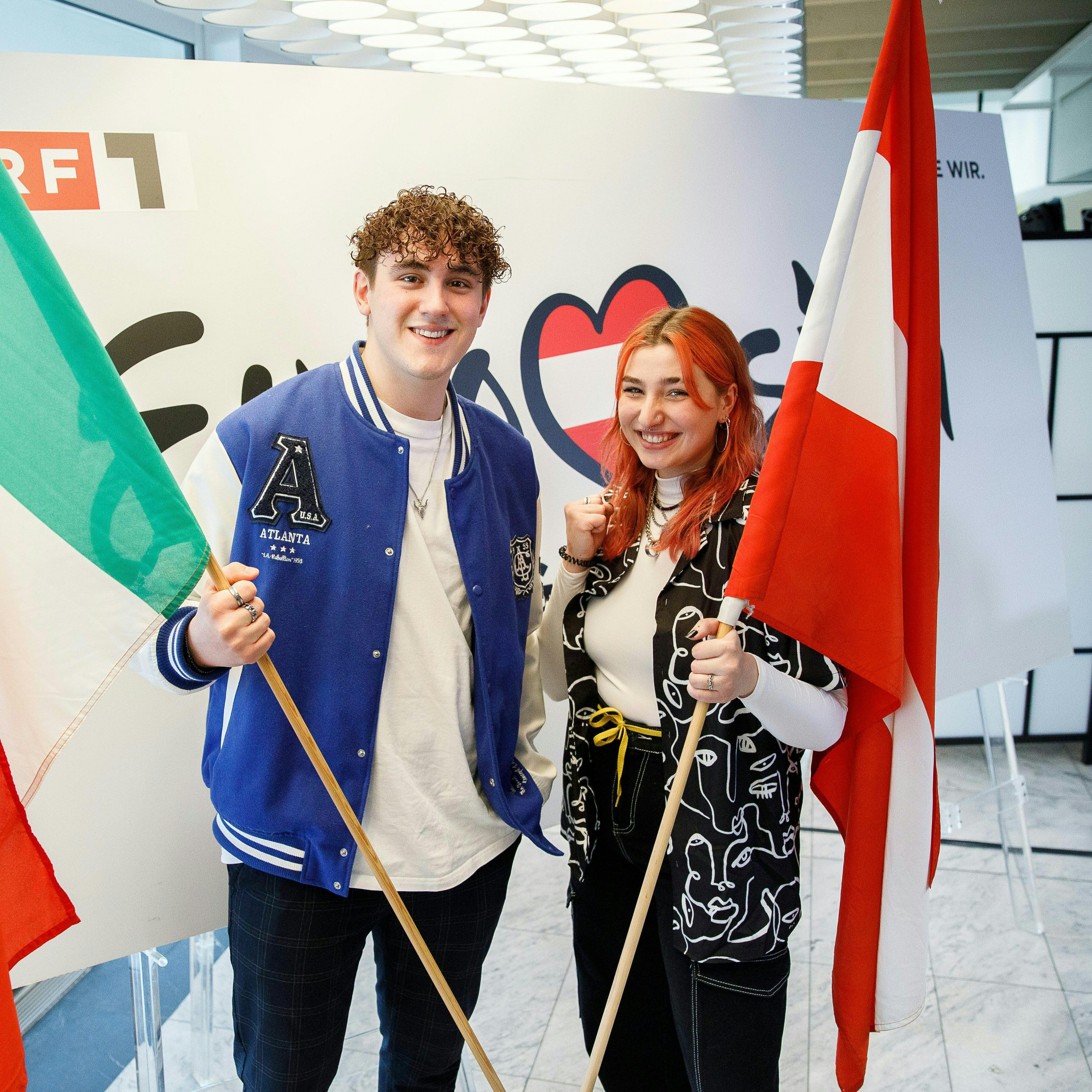 LUM!X und Pia Maria haben beim ESC-Halbfinale Startnummer 13.