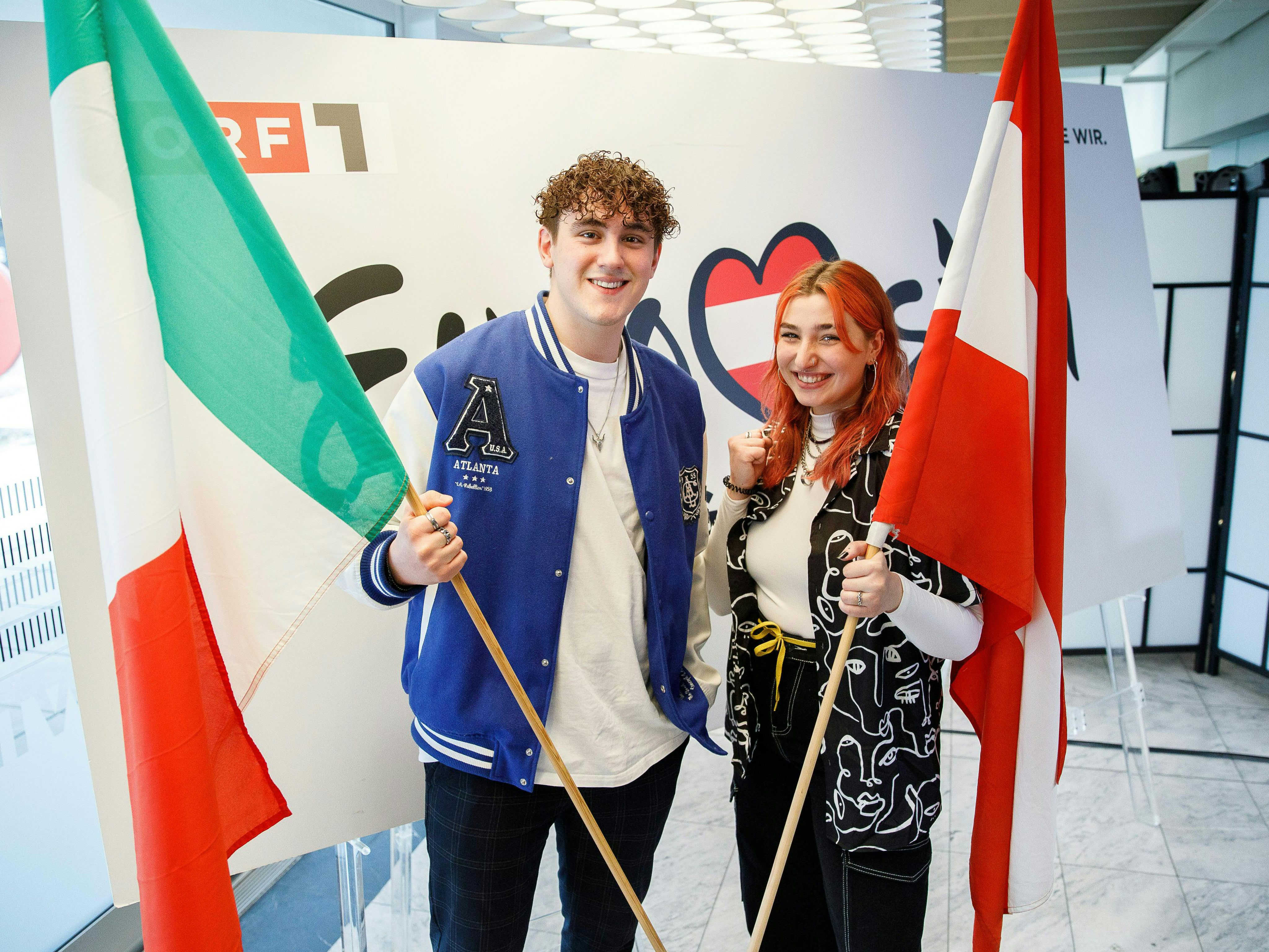 LUM!X und Pia Maria haben beim ESC-Halbfinale Startnummer 13. LUM!X und Pia Maria haben beim ESC-Halbfinale Startnummer 13.