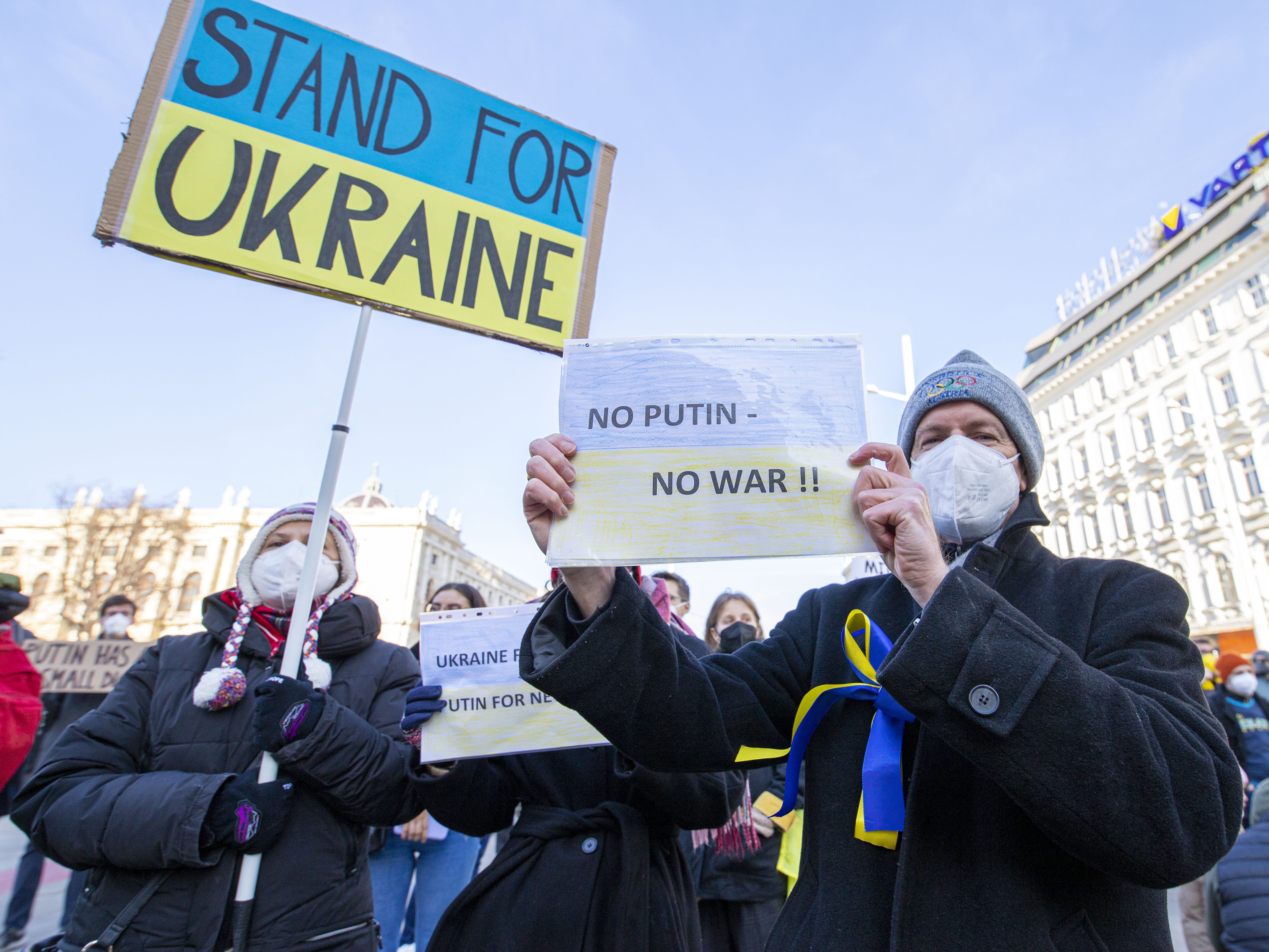 Große Ukraine-Demonstration am Sonntag in Wien geplant Große Ukraine-Demonstration am Sonntag in Wien geplant
