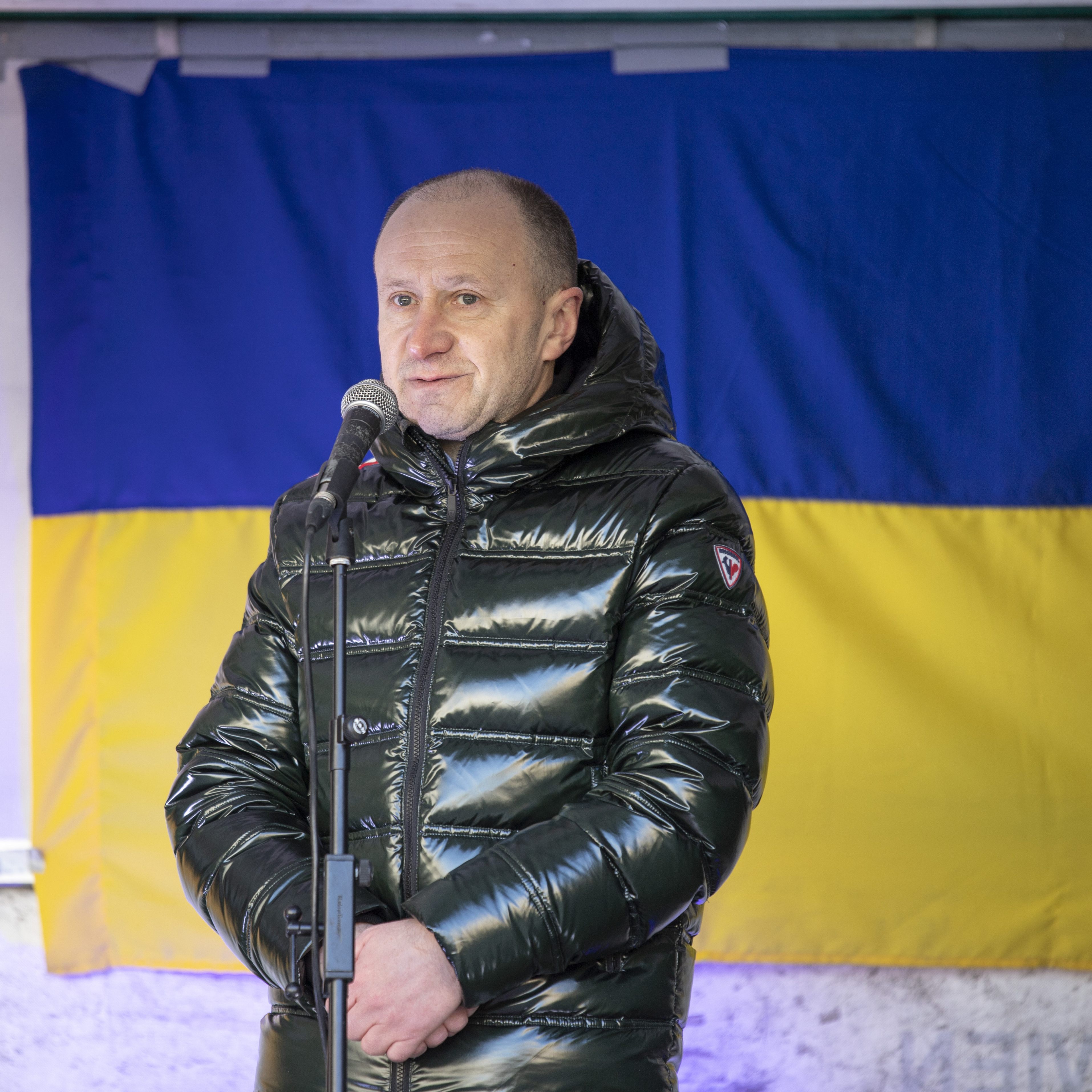 Der ukrainische Botschafter Wassyl Chymynez richtete sich mit einem Appell an österreichische Firmen in Russland.