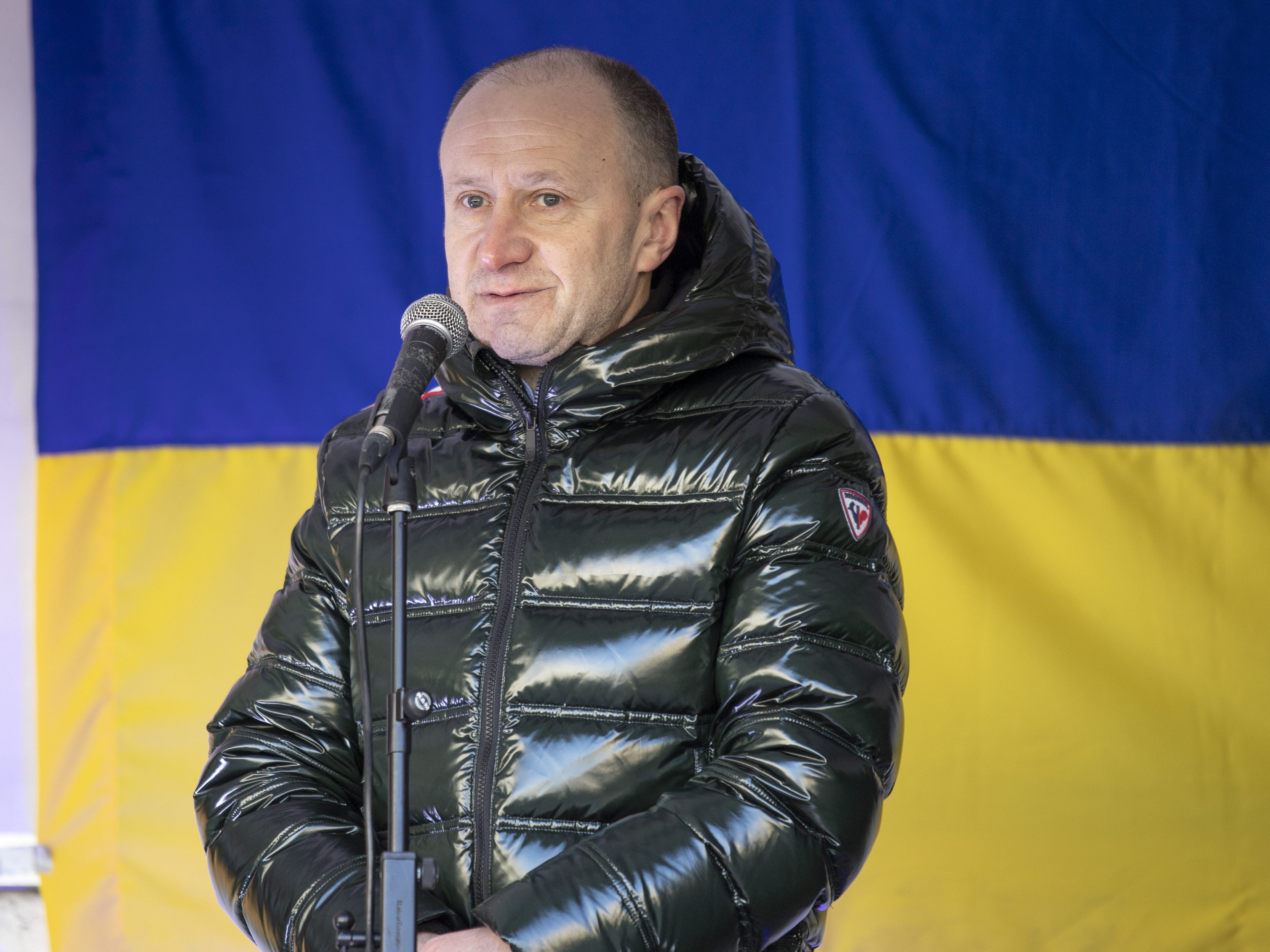 Der ukrainische Botschafter Wassyl Chymynez richtete sich mit einem Appell an österreichische Firmen in Russland.