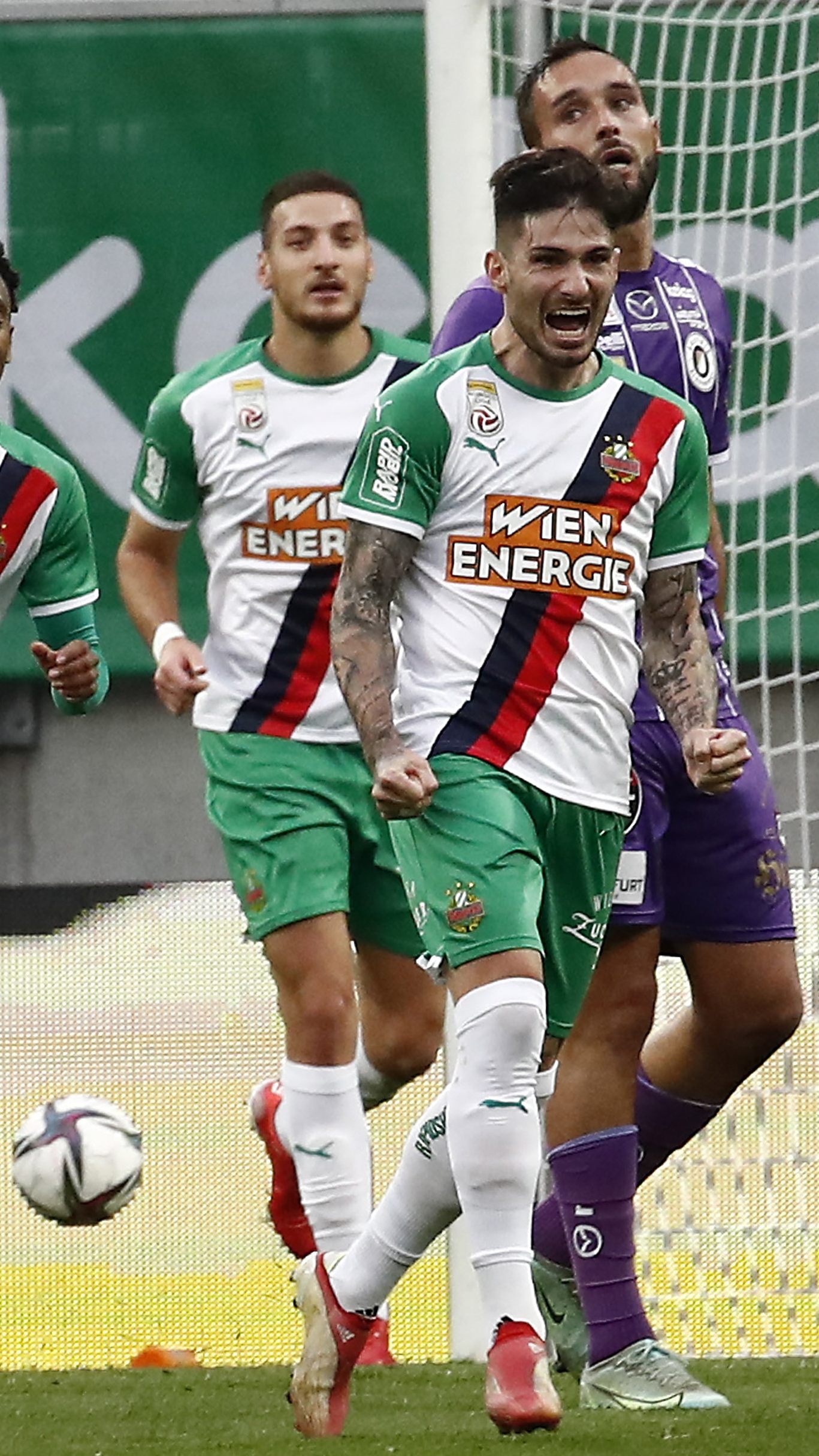 Rapid trifft im entscheidenden Spiel auf Austria Klagenfurt.