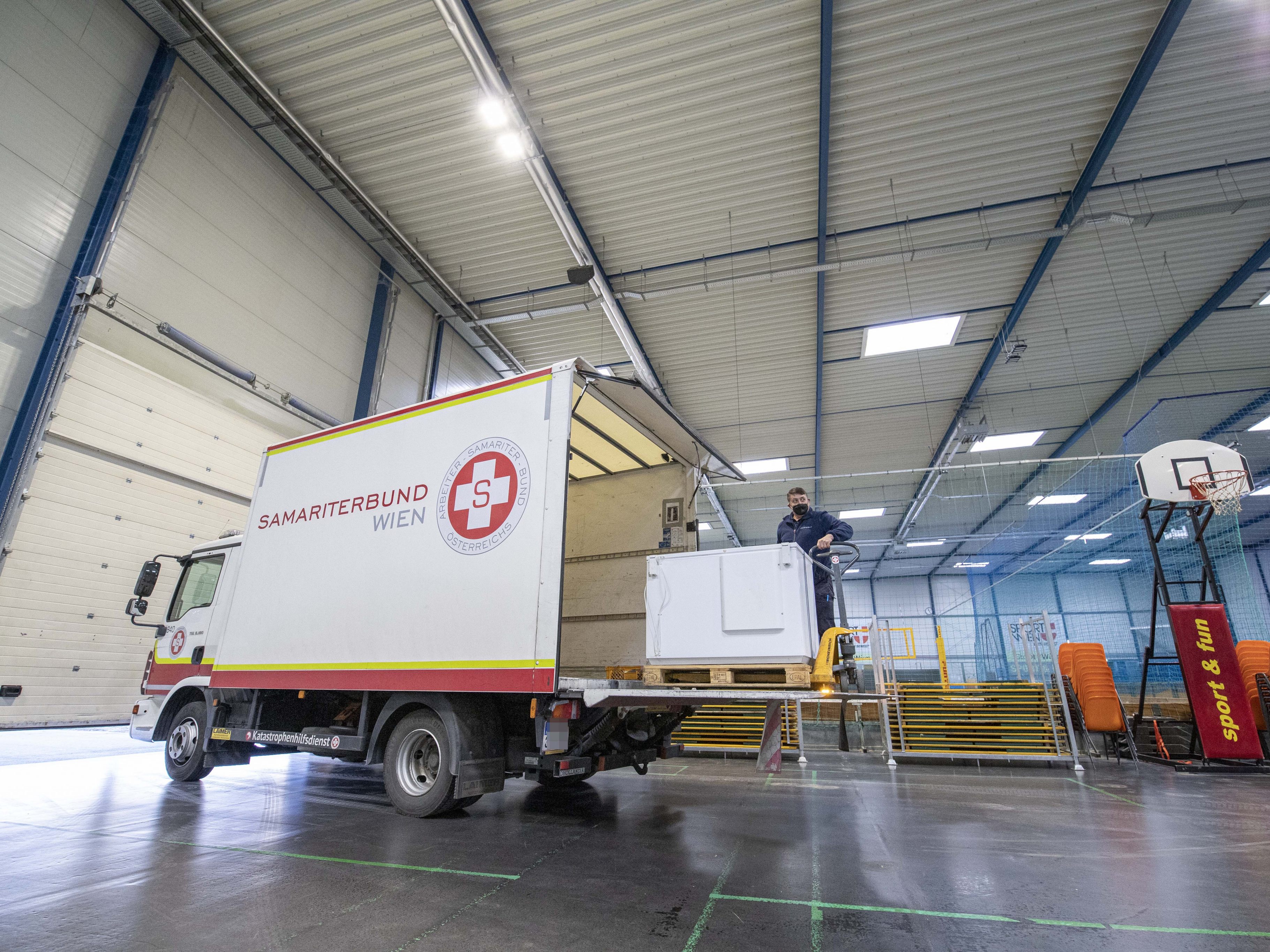 Wiener Ankunftszentrum betreute erste Flüchtlinge aus der Ukraine. Wiener Ankunftszentrum betreute erste Flüchtlinge aus der Ukraine.
