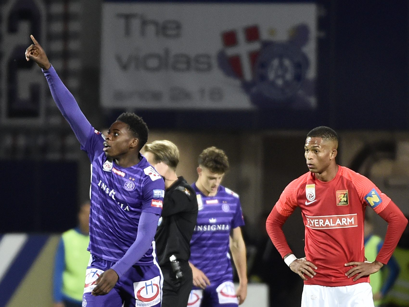 Am Samstag trifft der FK Austria Wien auf den FC Admira.