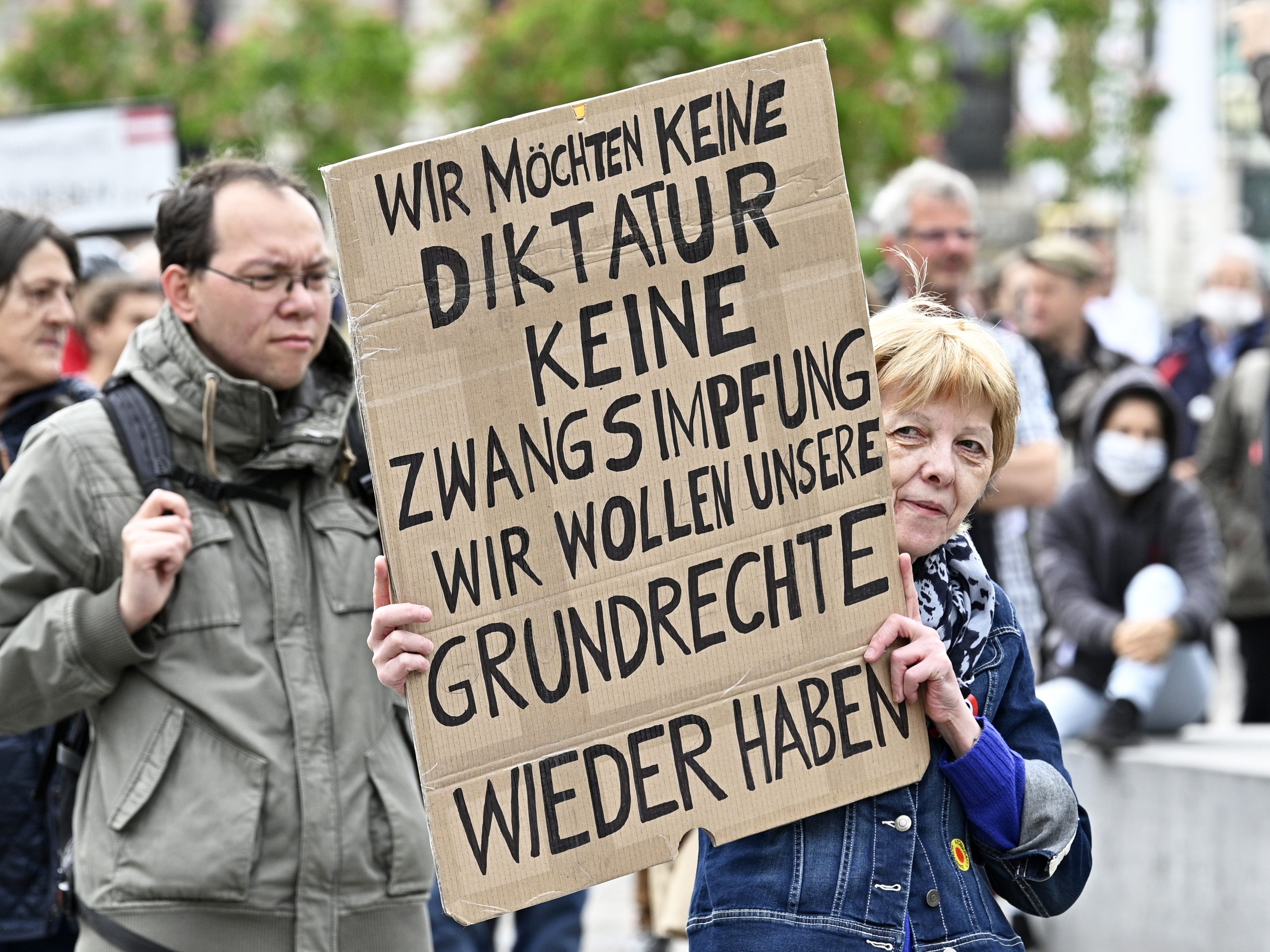 Corona-Gegner marschieren am Samstag wieder durch die Wiener Innenstadt.