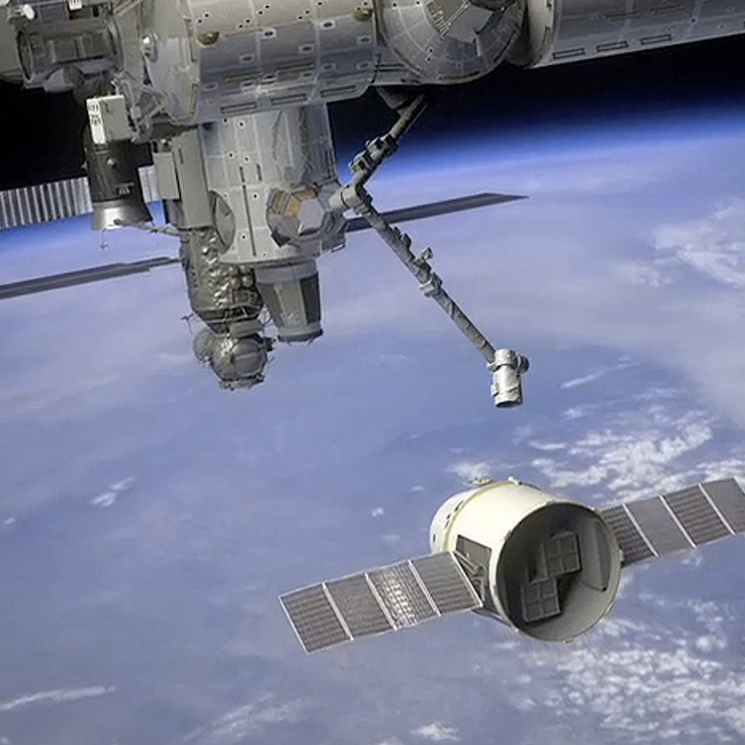 Die russische Raumfahrtbehörde Roskosmos warnte vor einem ISS-Absturz.