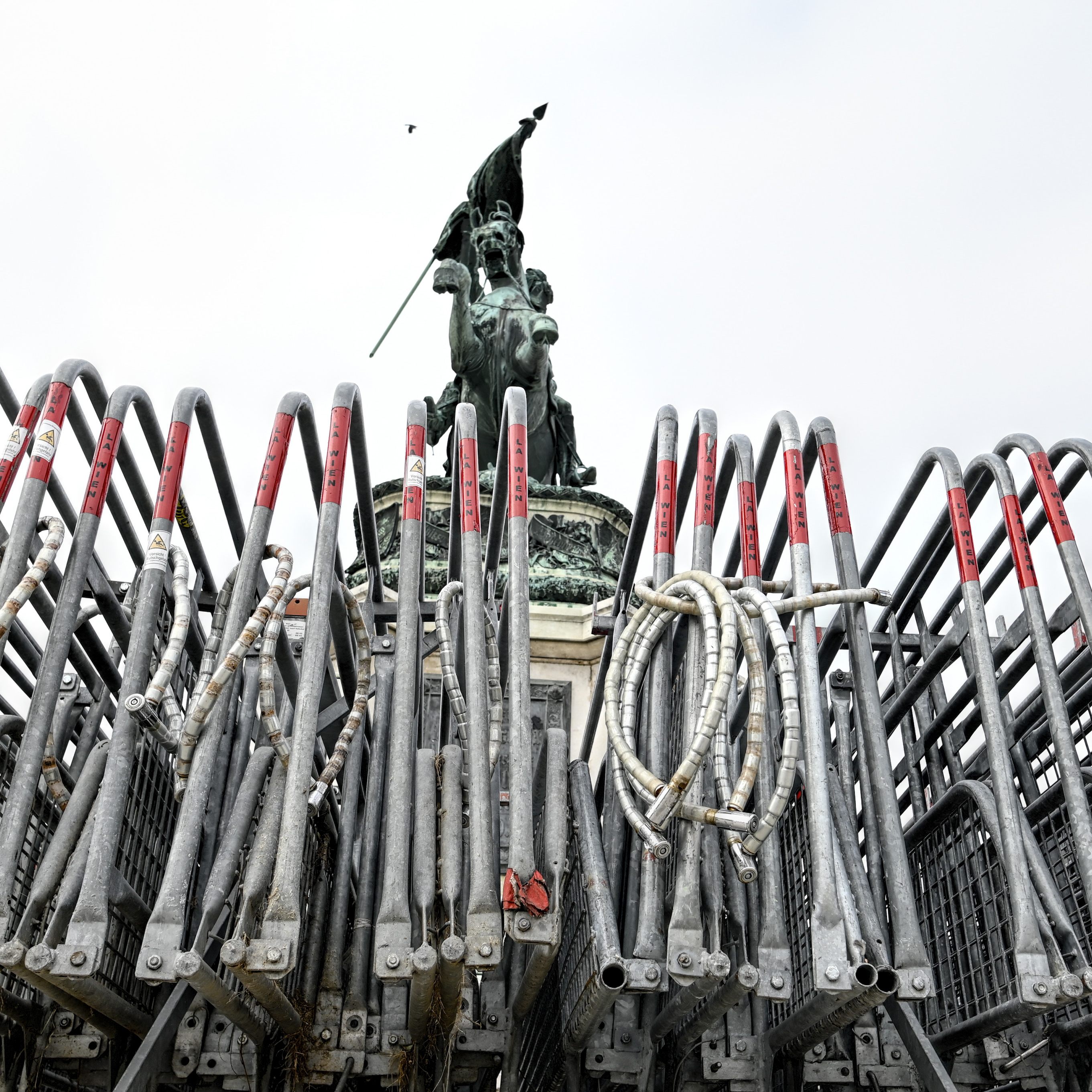Wegen einer Demo ist die Wiener Ringstraße von 11:15 bis 14:00 Uhr am Dienstag gesperrt.