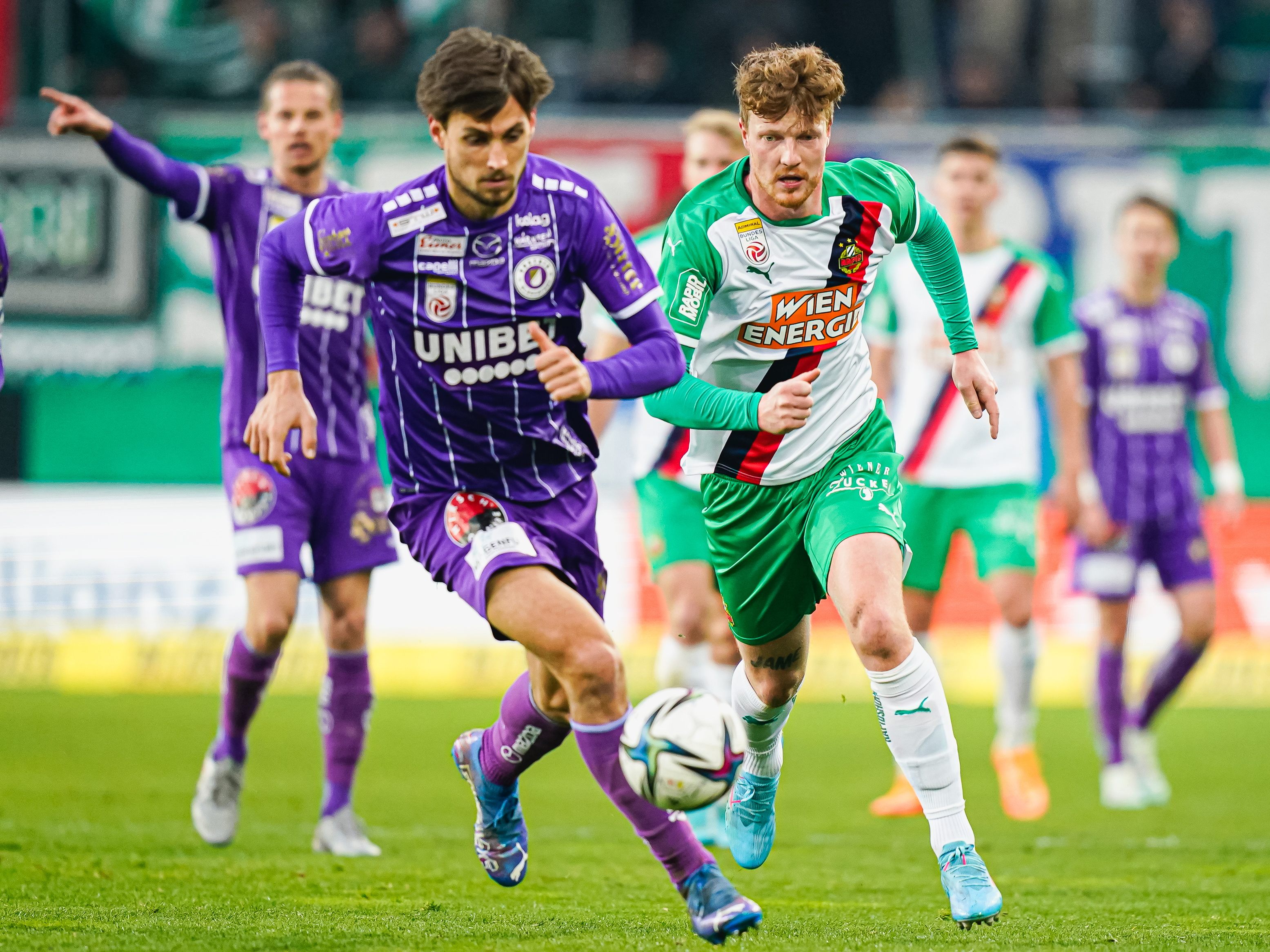 LIVE-Ticker zum Spiel Austria Klagenfurt gegen Rapid Wien ab 14.30 Uhr.