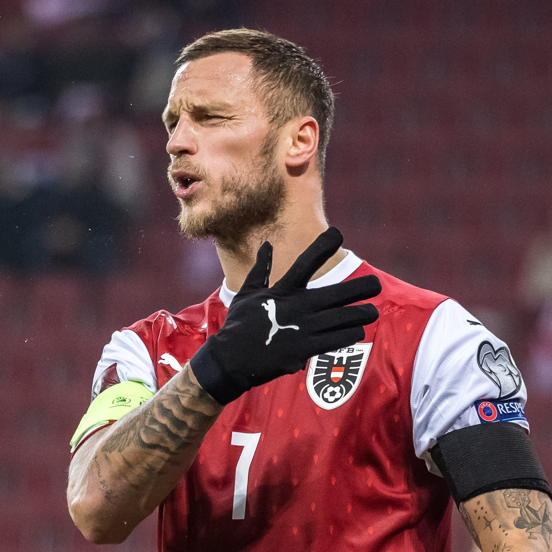 Ein Corona-Test bei Marko Arnautovic fiel positiv aus.