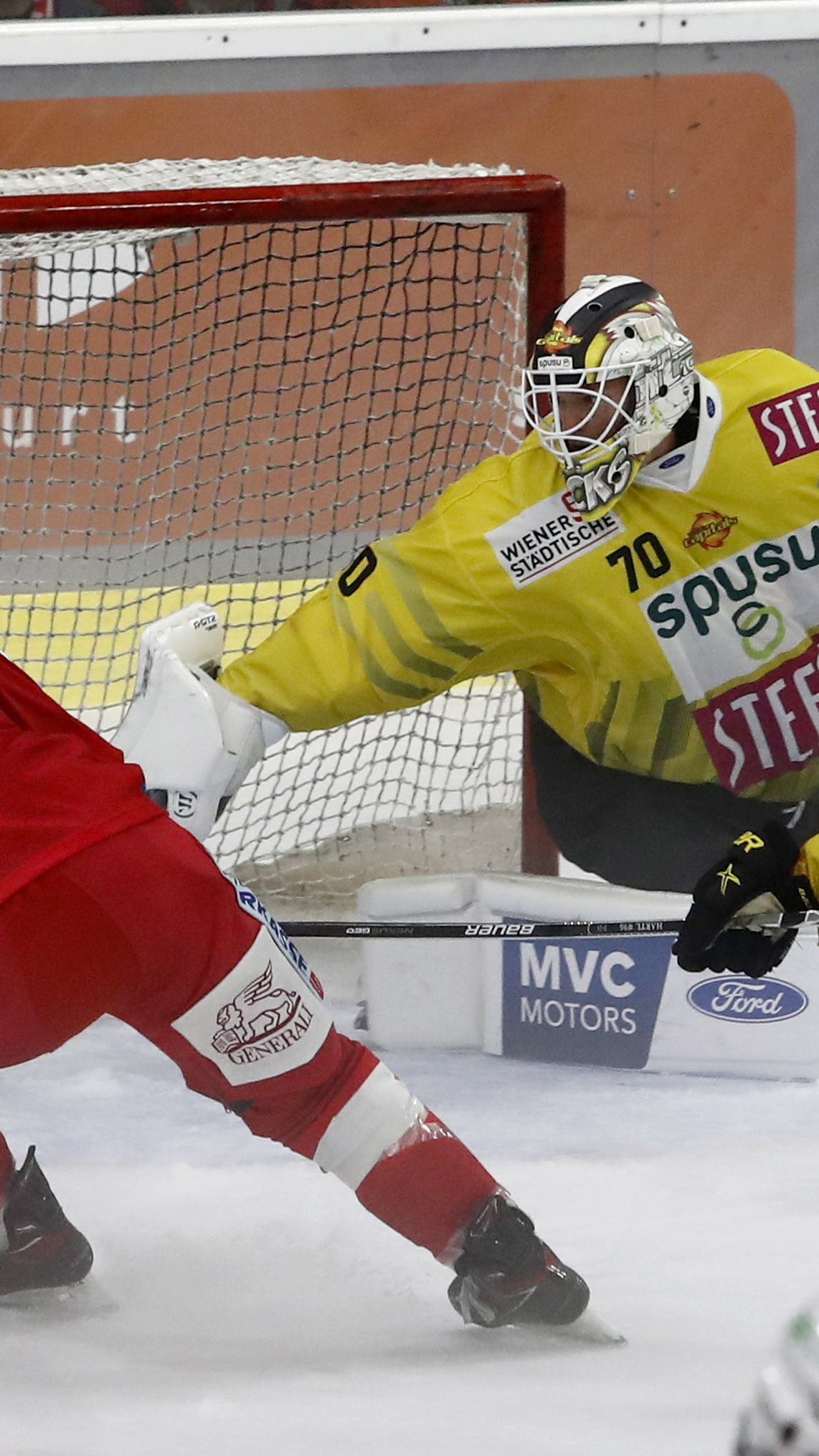 Die Vienna Capitals treffen auf den KAC.