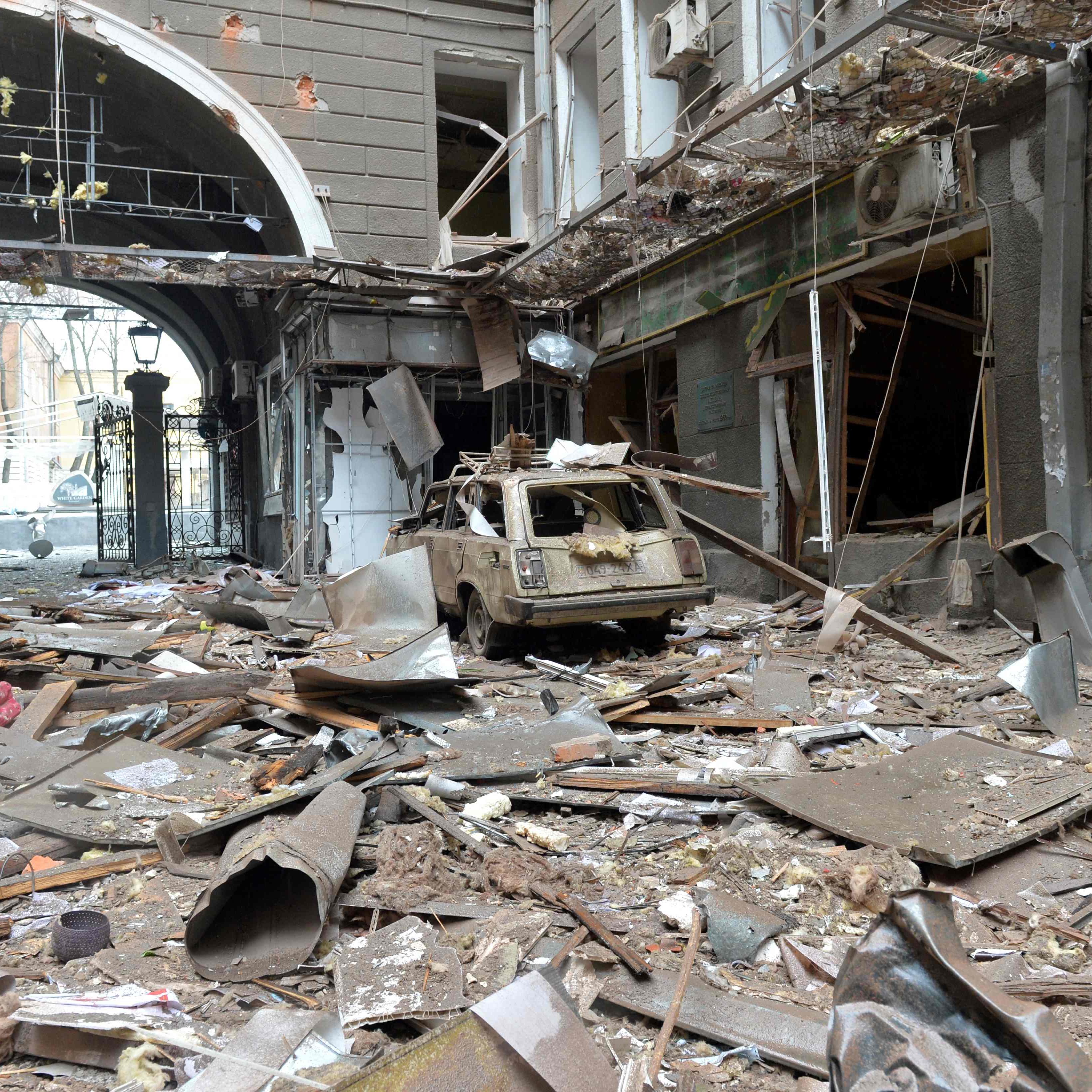 Die ukrainische Stadt Cherson ist jetzt unter russischer Kontrolle.