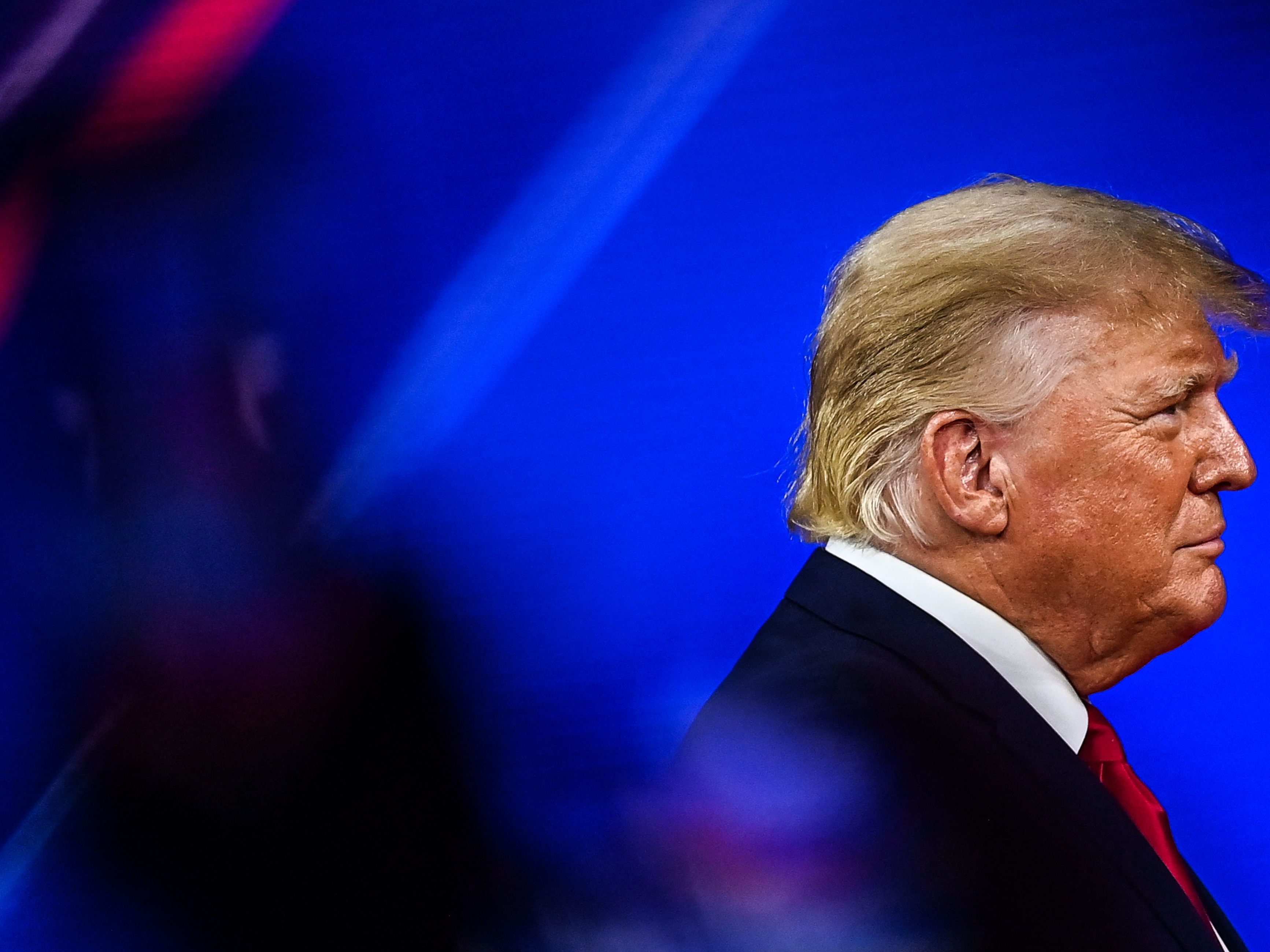 Laut Berichten Notlandung von Trump-Flugzeug.