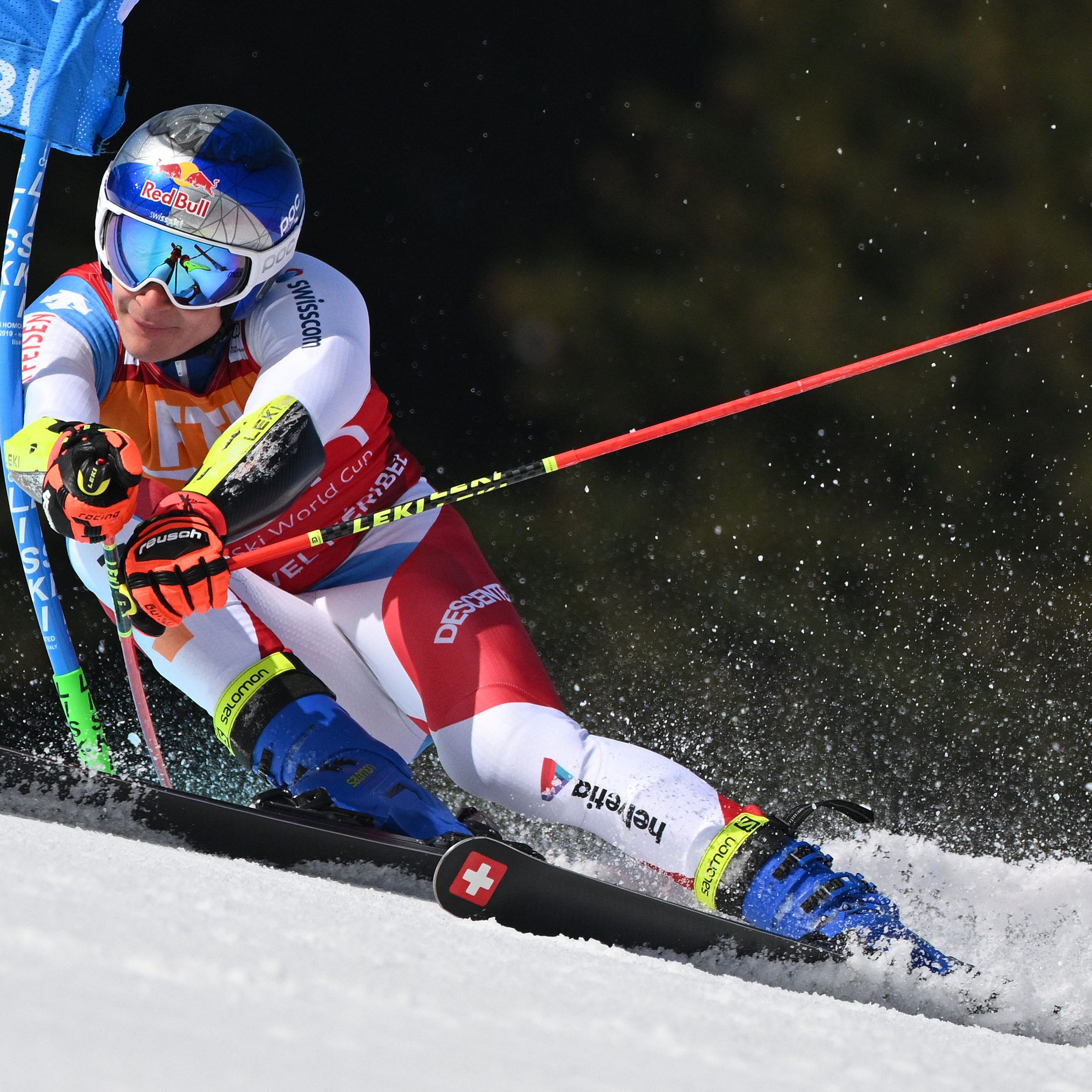 Marco Odermatt gewinnt den letzten Saison-RTL in Maribel.