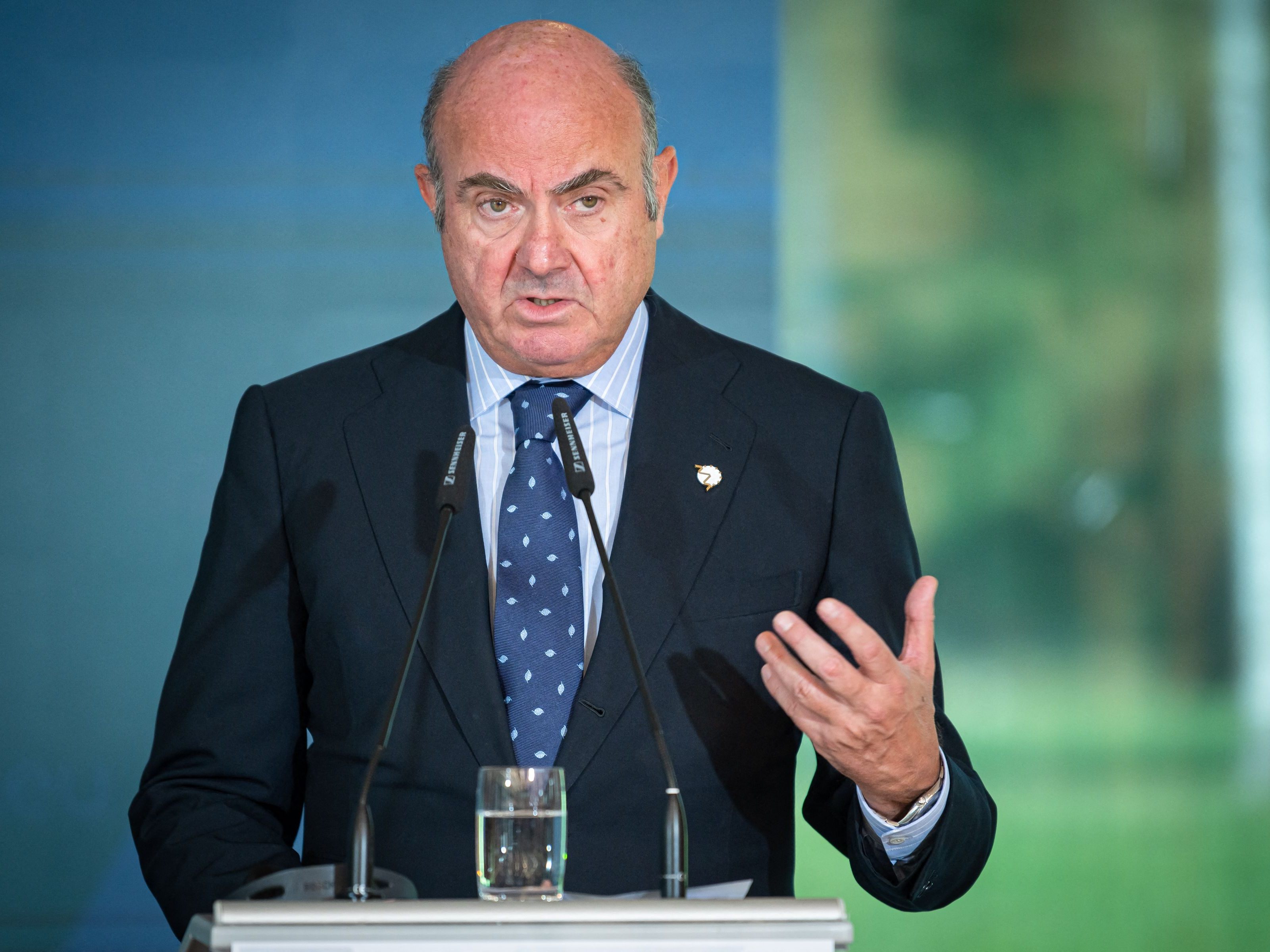 EZB-Vize Luis de Guindos geht von noch höheren Inflation aus.