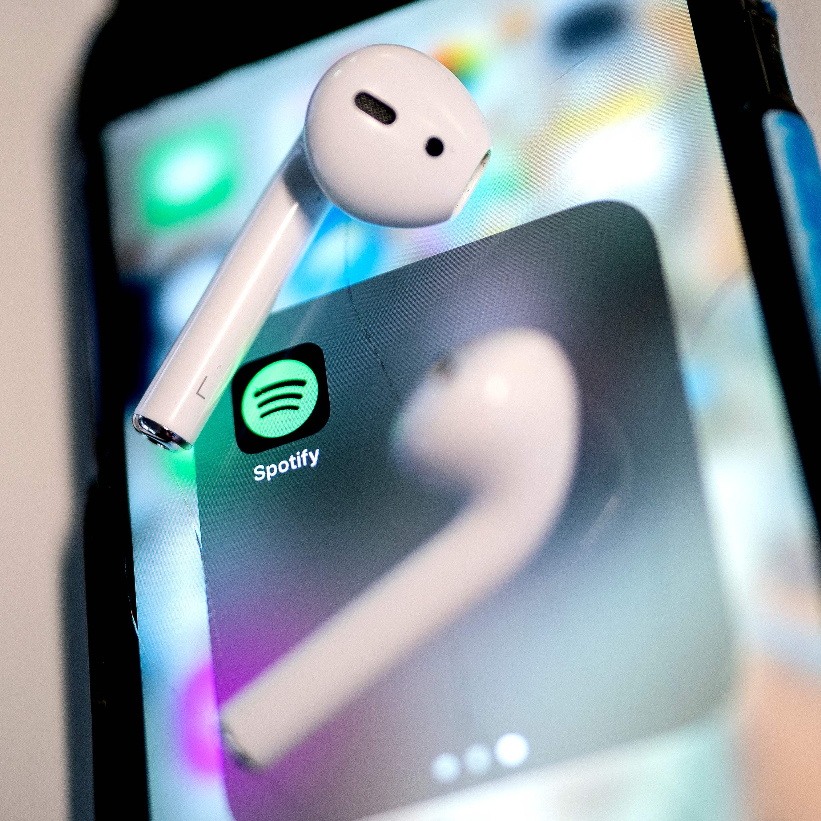 Störung der Musik-App Spotify.