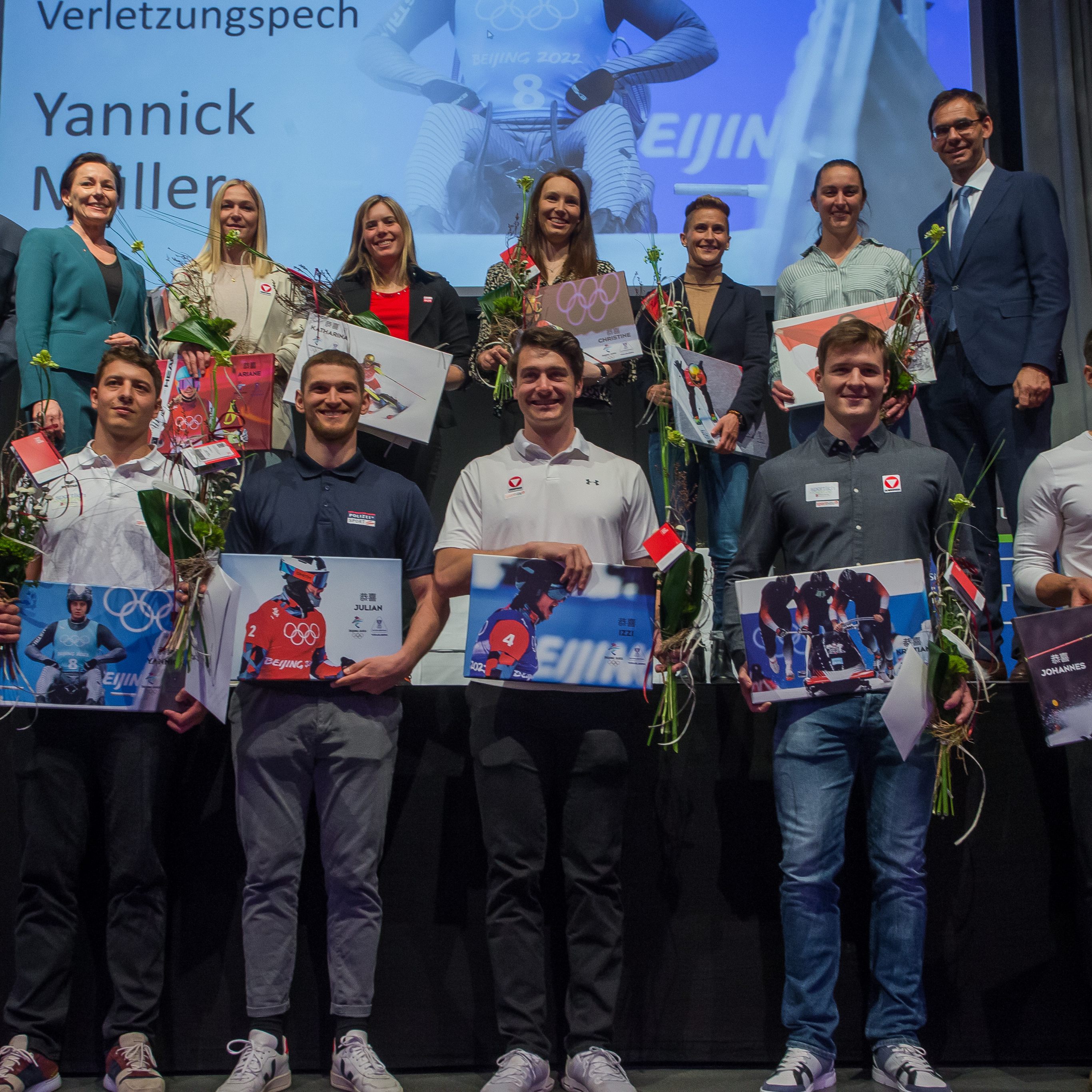 Landesregierung honoriert herausragende Erfolge bei Winterolympiade sowie Junioren-Weltmeisterschaften und Europäischen Olympischen Jugendwinterspielen (EYOF)