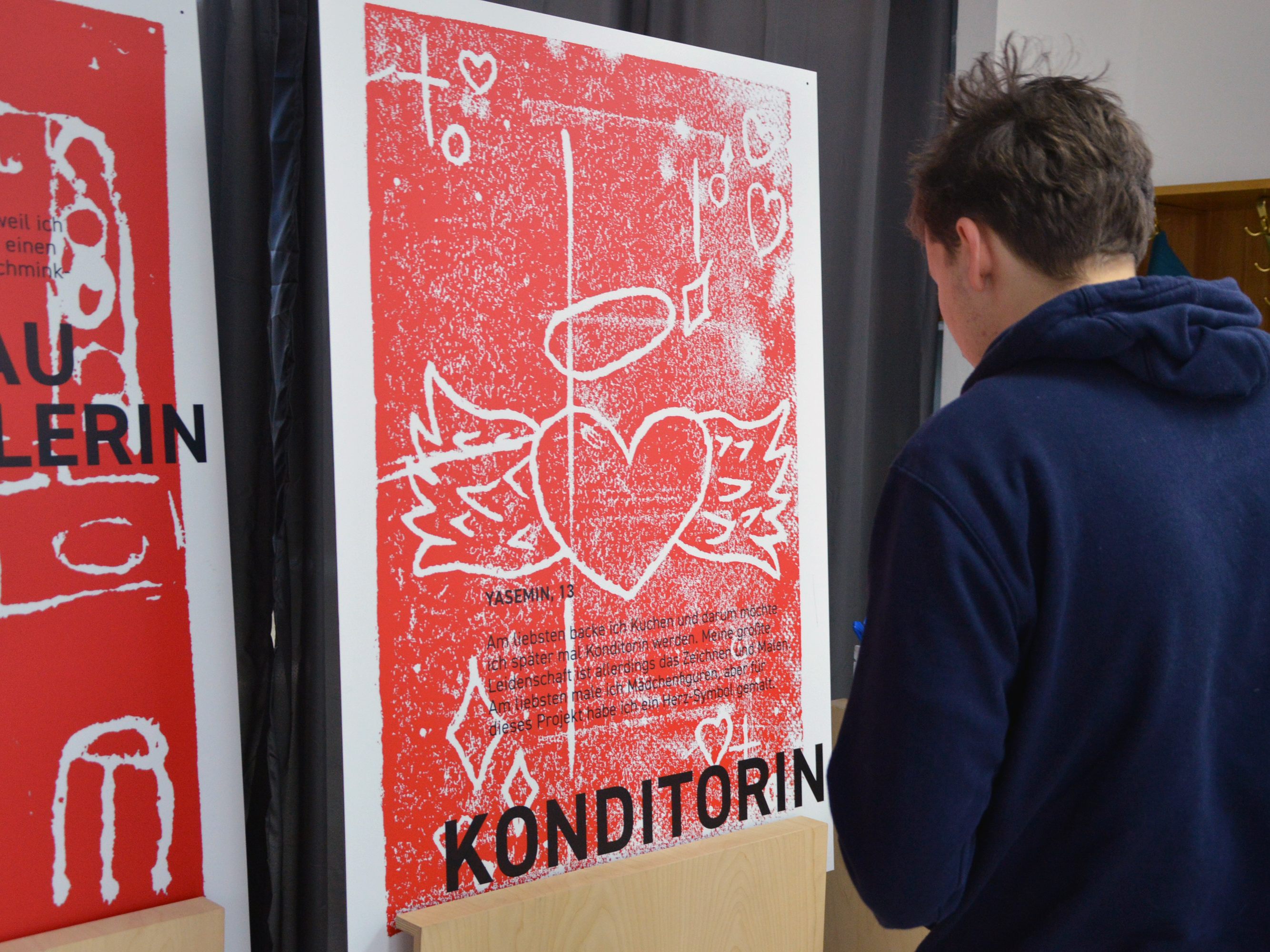 Eine eigene Ausstellung über Kinderträume? Die Caritas-Lerncafés und die youngCaritas machen es möglich!