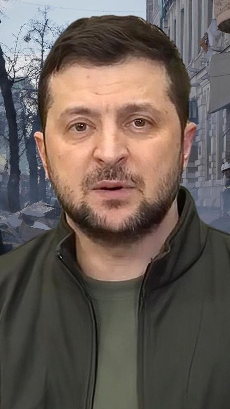 Selenskyj fordert weitere Hilfen für sein Land.