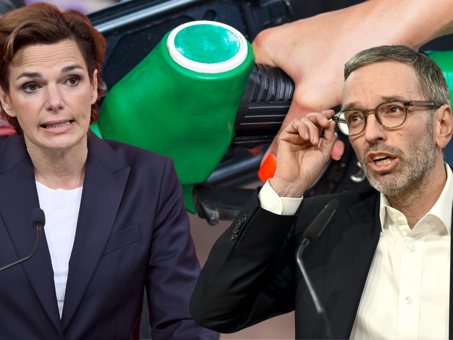 Rendi-Wagner: MwSt auf Diesel und Benzin bis Jahresende streichen - Kickl für Halbierung