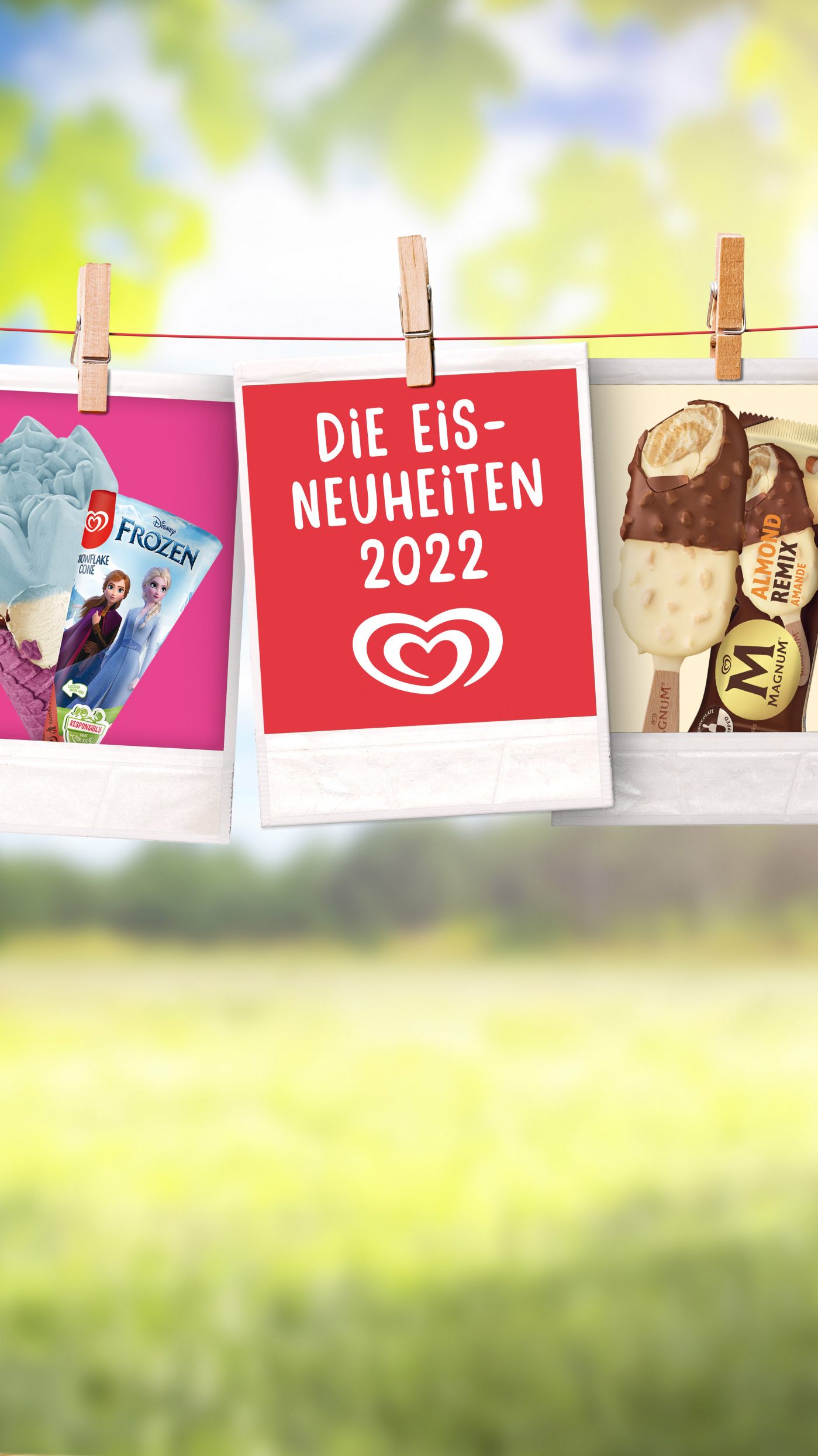 Jede Menge Eis-Neuheiten, die Lust auf Genuss und Sommer machen, gibt es von Eskimo