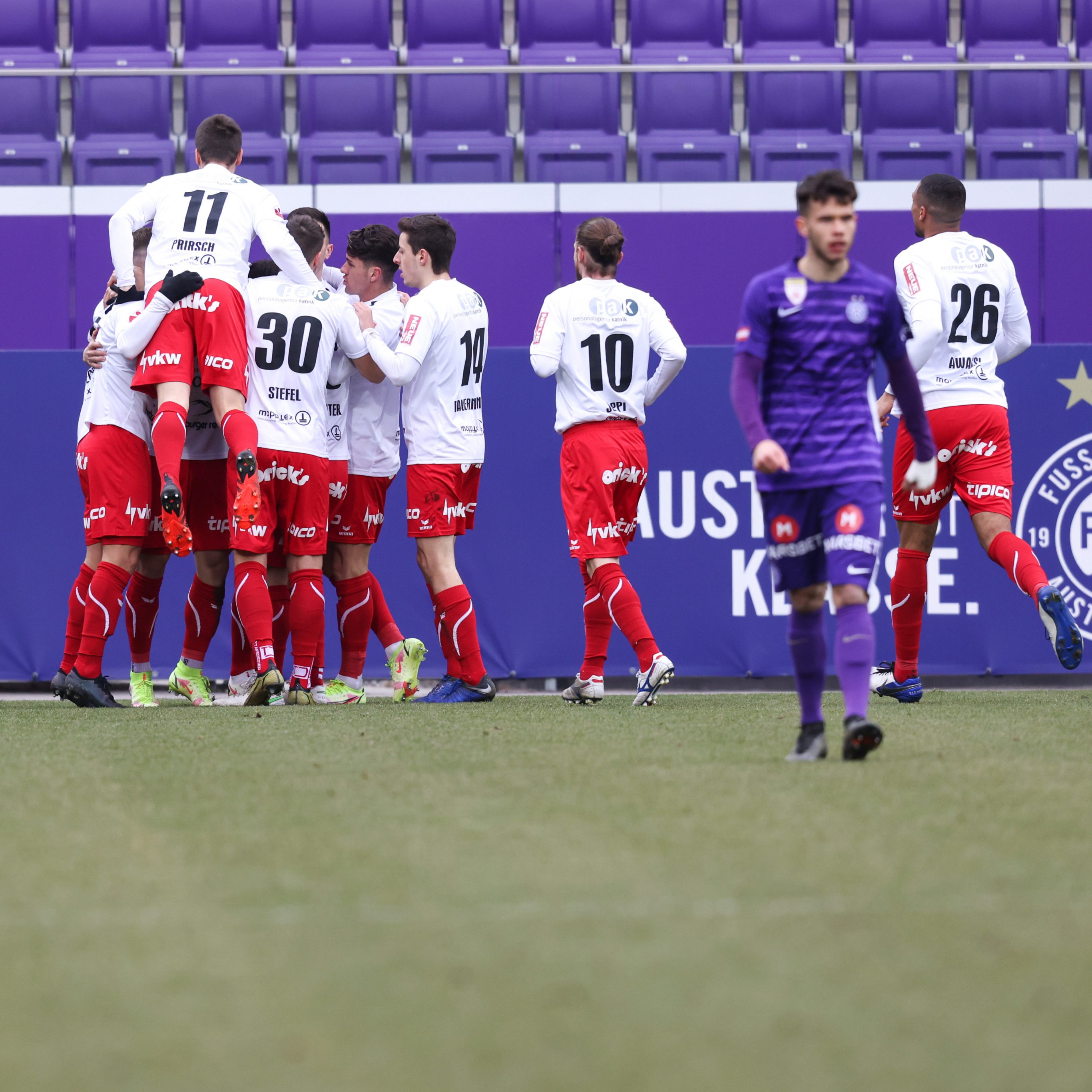 Die Dornbirner hatten heute ordentlich Grund zu jubeln.