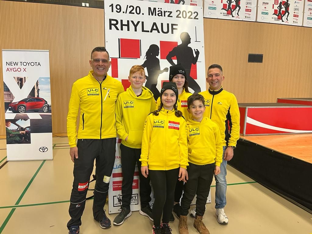 ULC Nachwuchs Erfolgreich beim Rhylauf