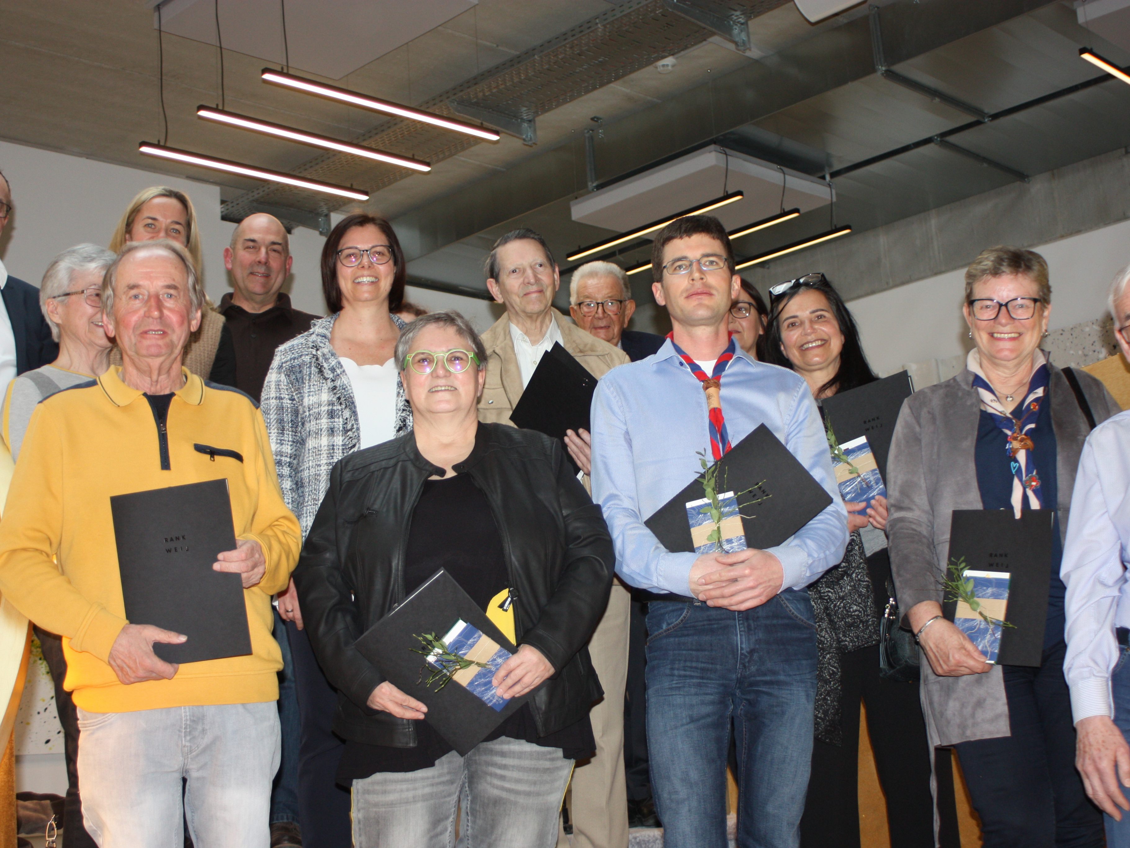 Die Marktgemeinde Rankweil hat im kleinen Rahmen neun Menschen ausgezeichnet.