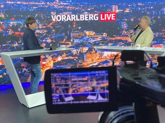 VN-Redakteur Klaus Hämmerle war bei "Vorarlberg LIVE" zu Gast.